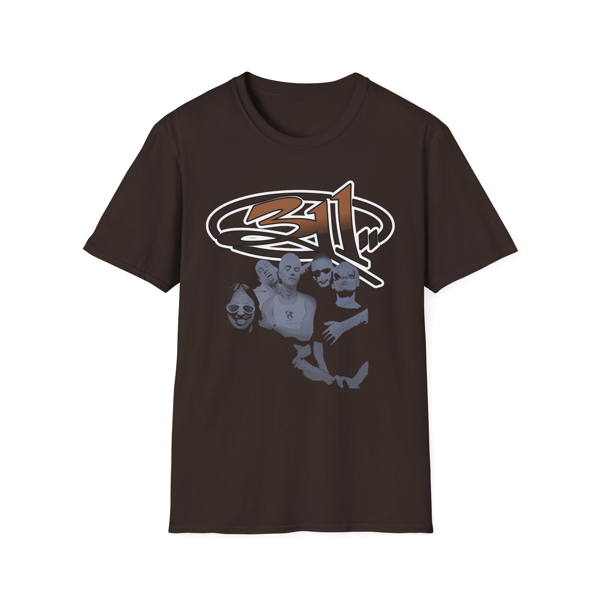 311 Band Photo Unisex Softstyle T-Shirt