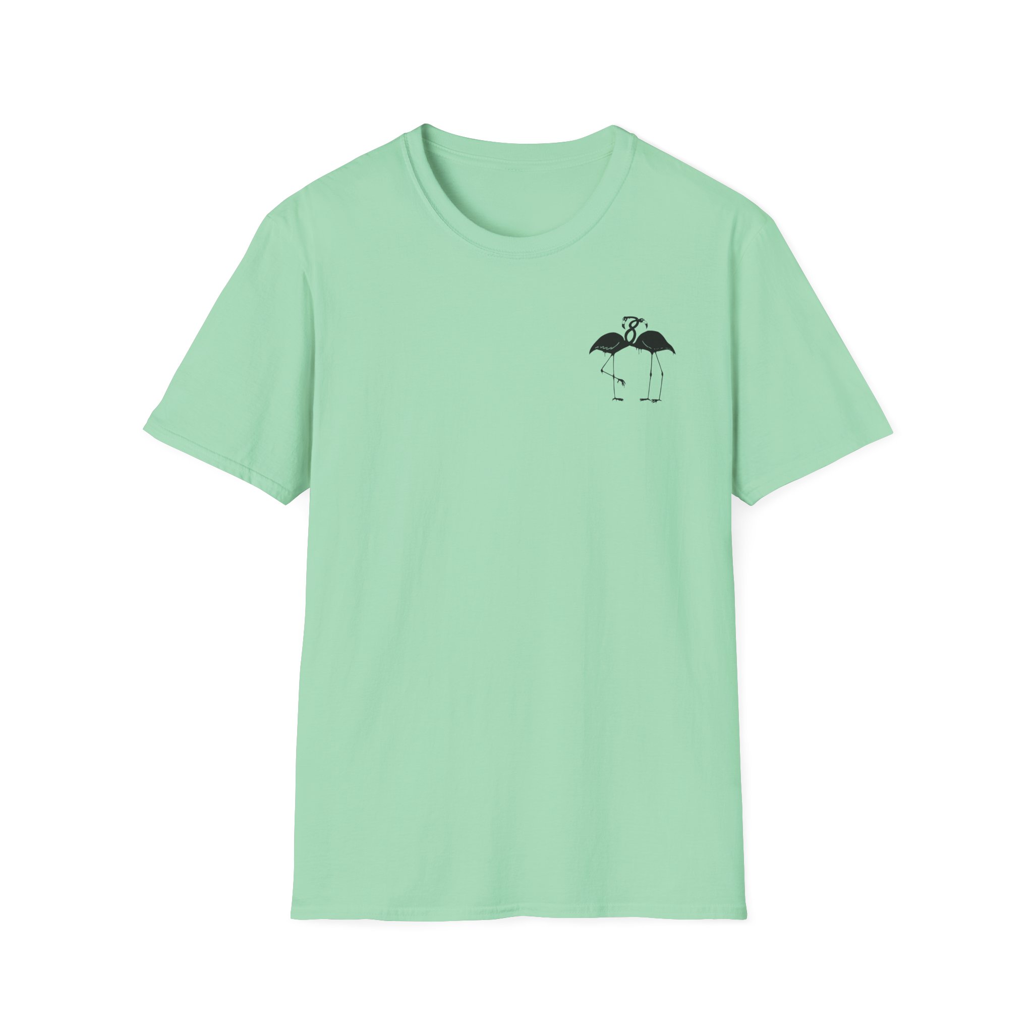 Surf Gang Filthy Flamingo Unisex Softstyle T-Shirt