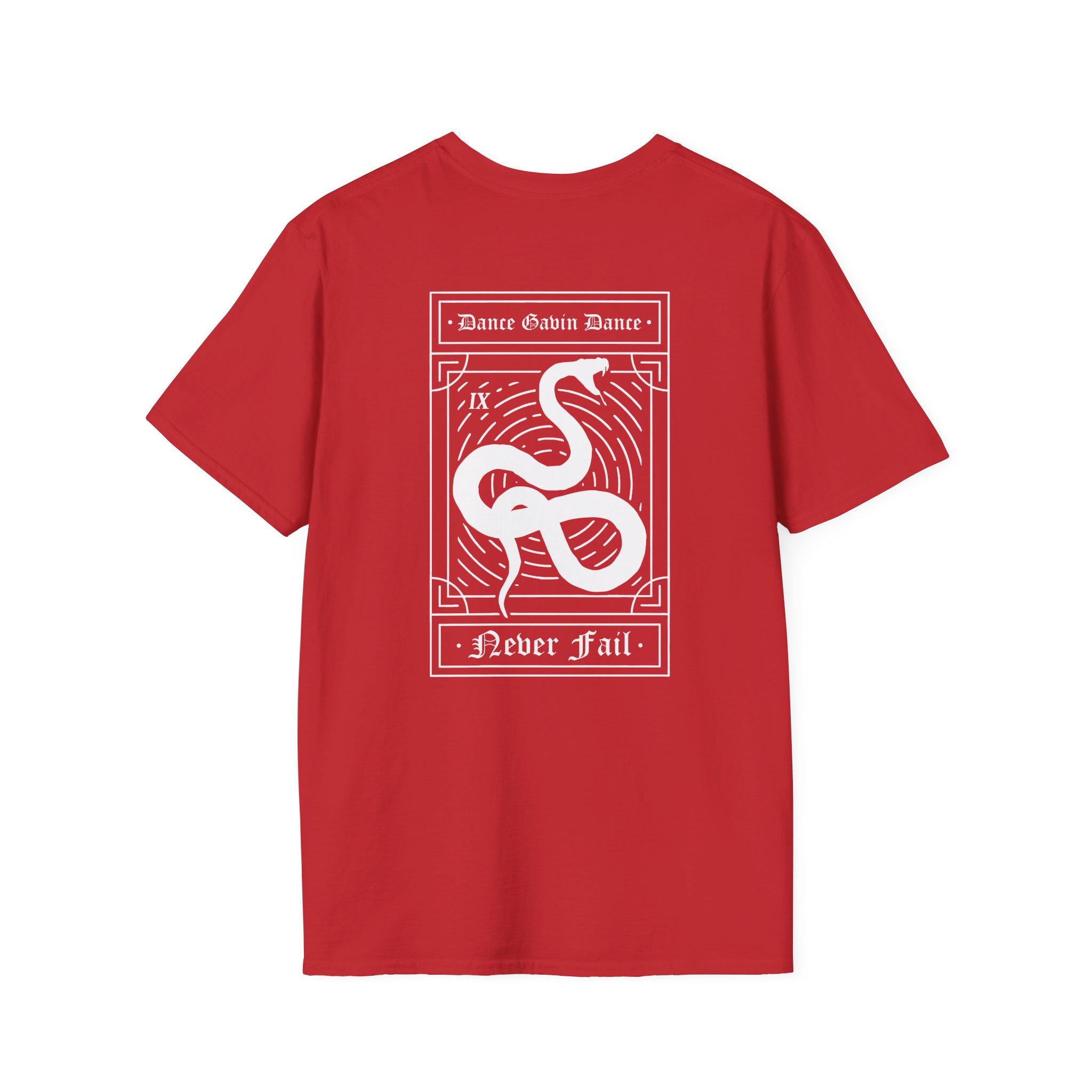 Dance Gavin Dance Snake Tarot Unisex Softstyle T-Shirt