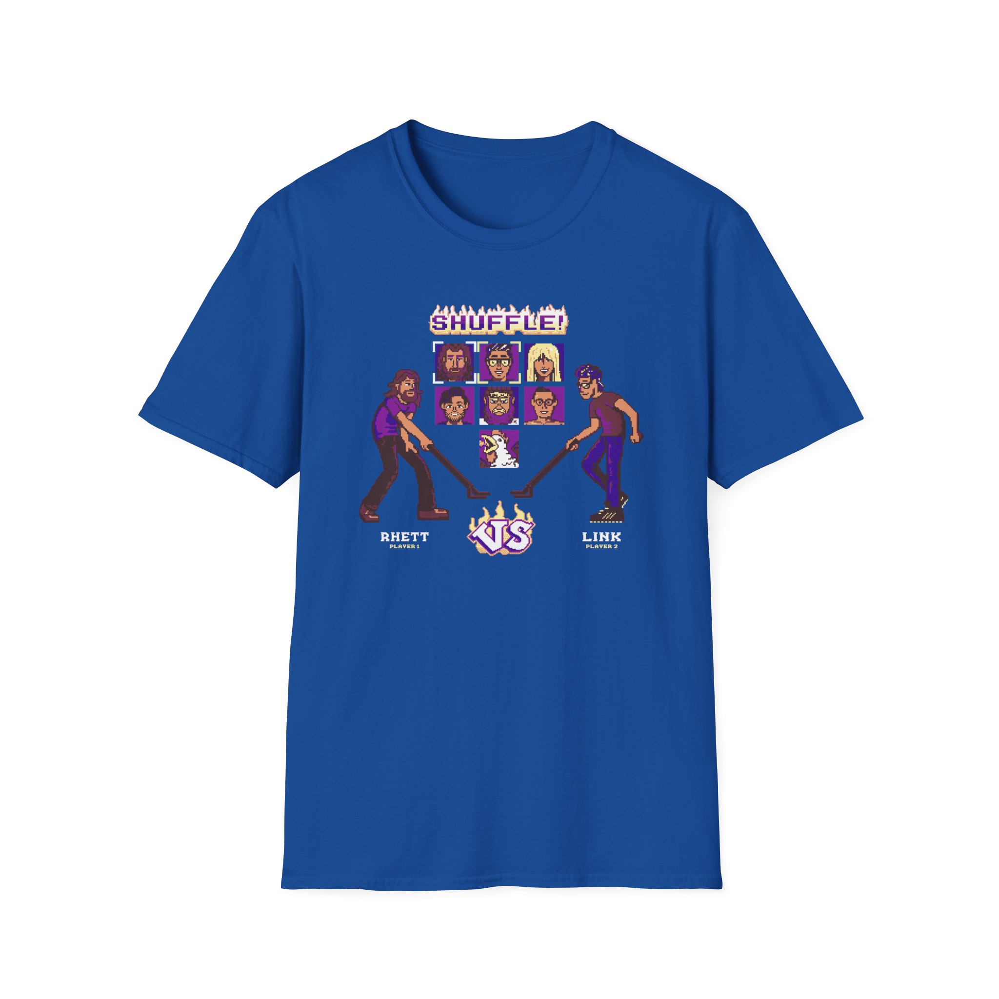 Good Mythical Morning Shuffleboard Arcade unisex softstyle t-shirt