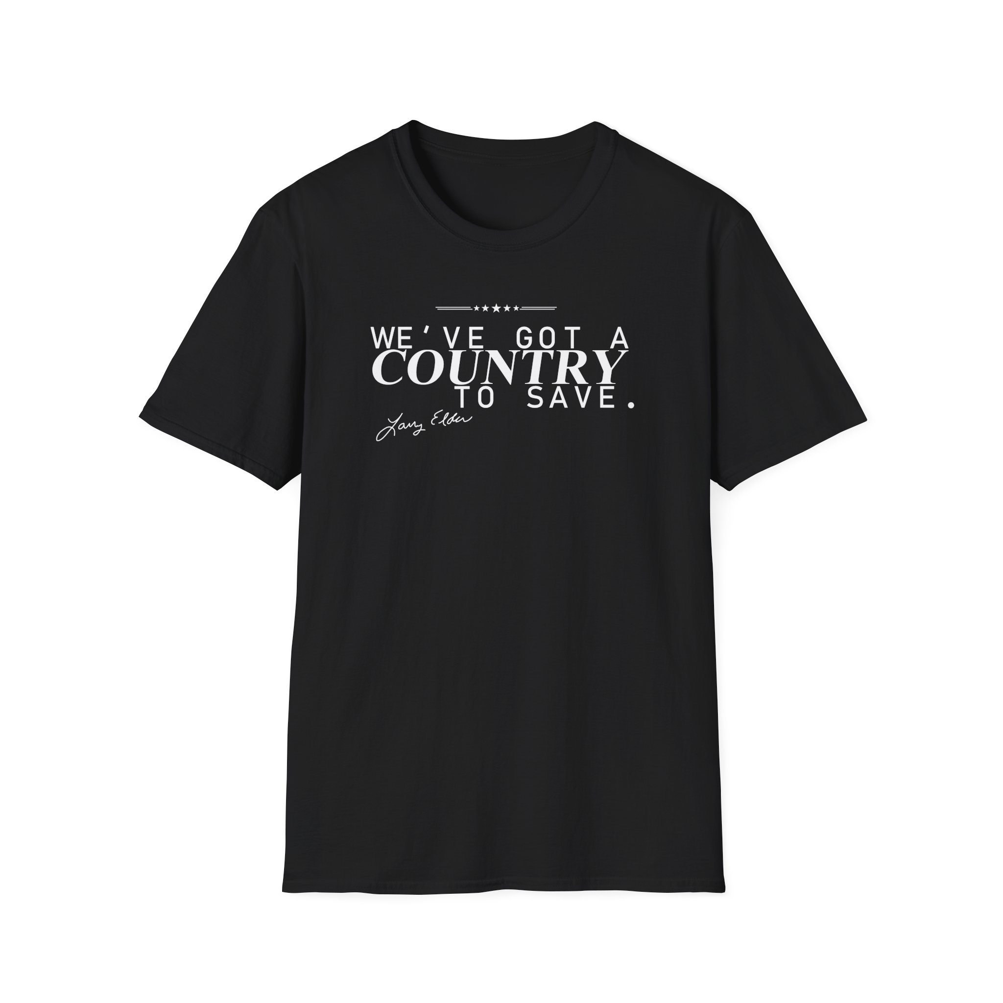 Larry Elder Our Country unisex softstyle t-shirt
