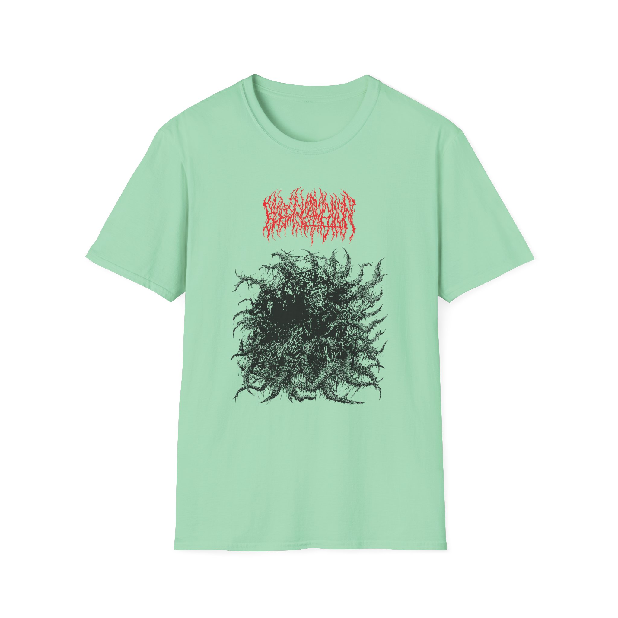 Blood Incantation Split Unisex Softstyle T-Shirt