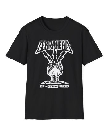 Zebrahead Lightning Skull Friday night tour Unisex Softstyle T-Shirt