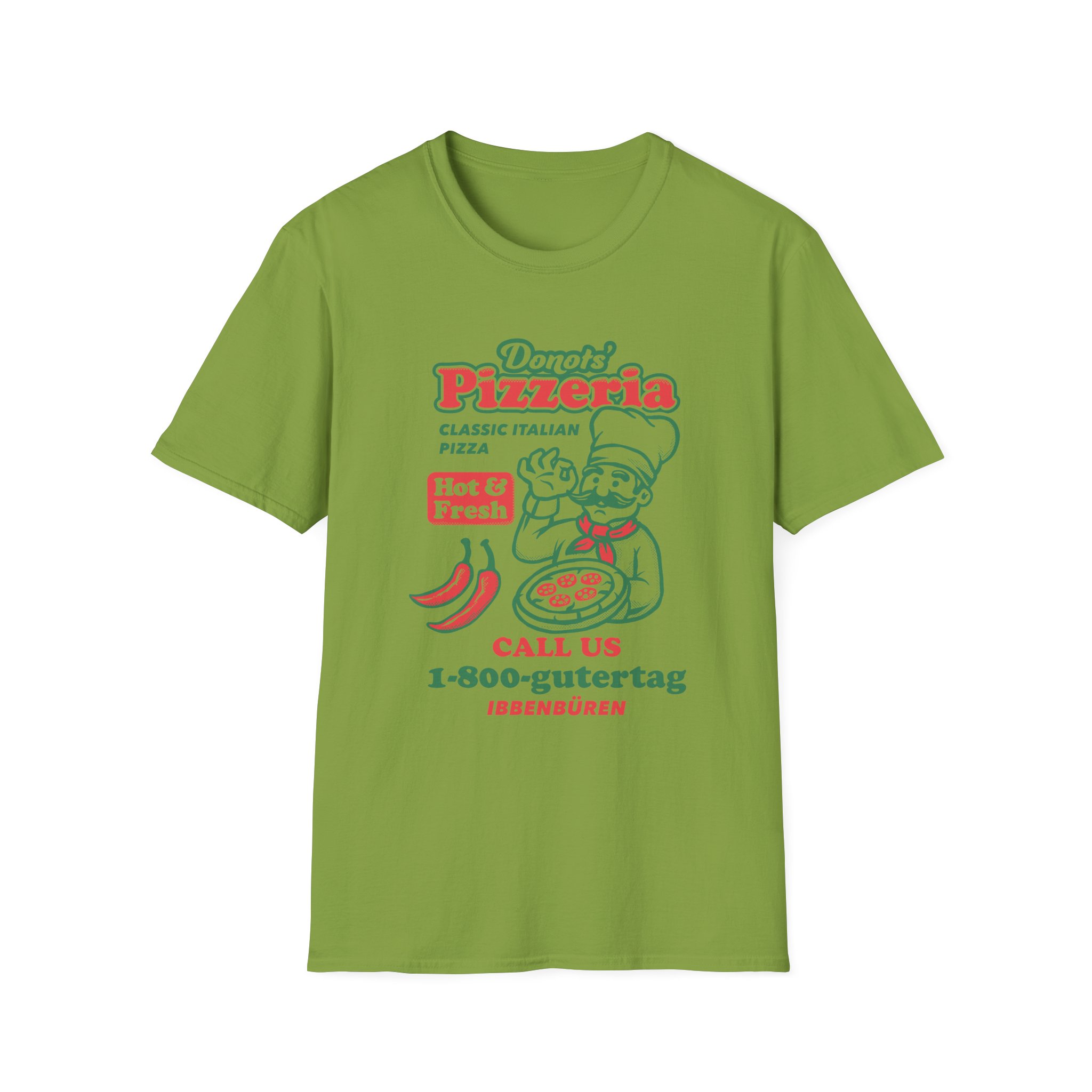 Donots Pizzeria Unisex Softstyle T-Shirt