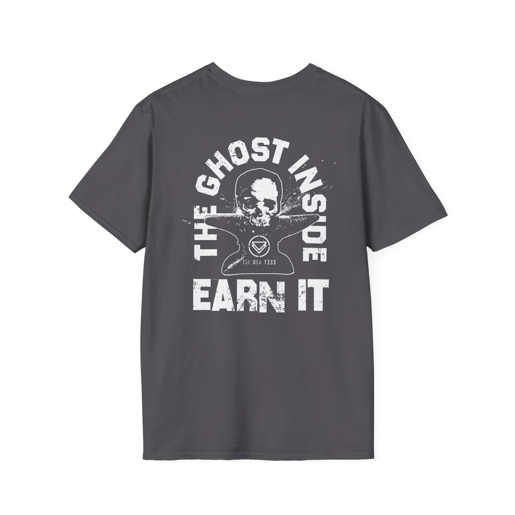 The Ghost Inside Anvil Skull Unisex Softstyle T-Shirt