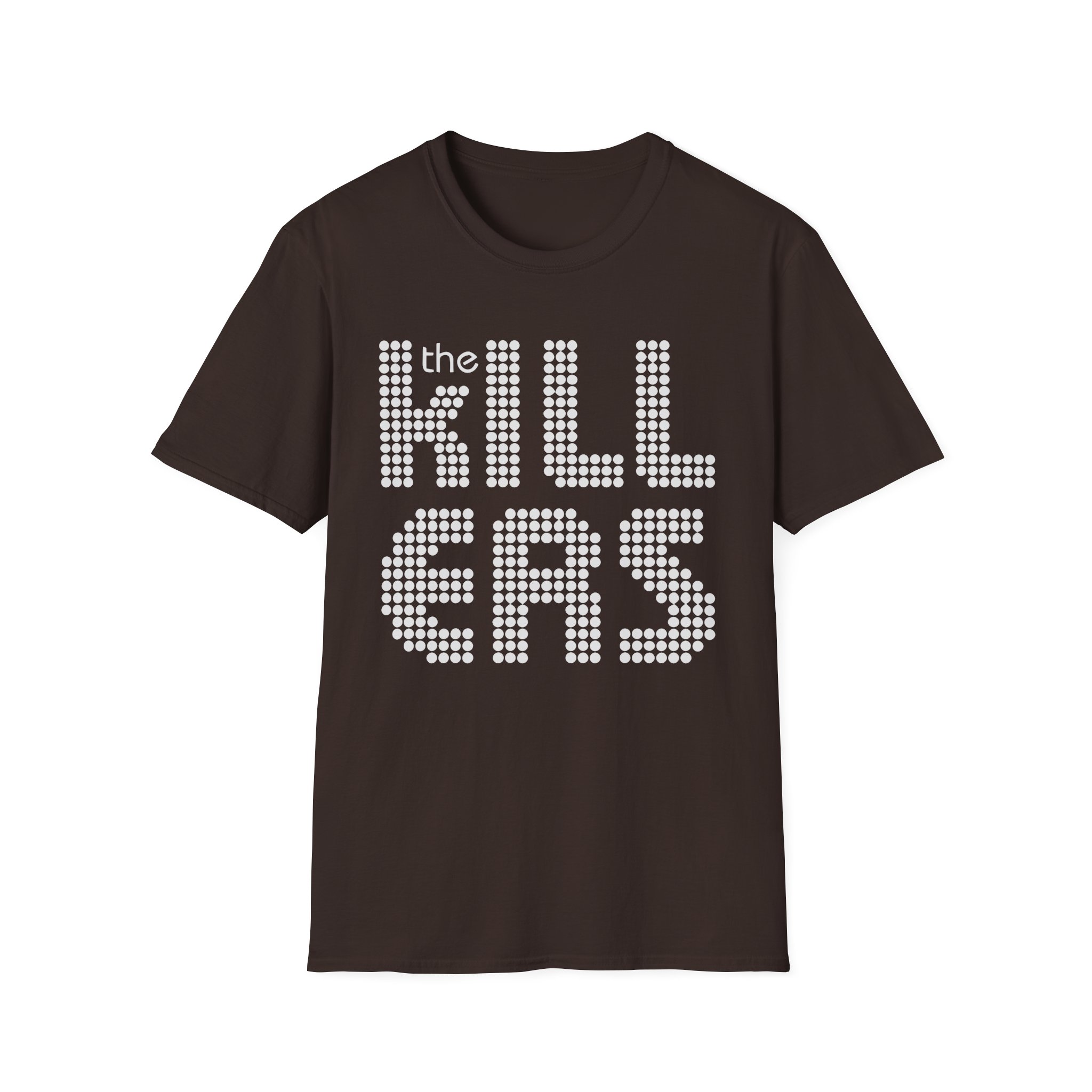 TK Distressed Stacked Logo Unisex Softstyle T-Shirt