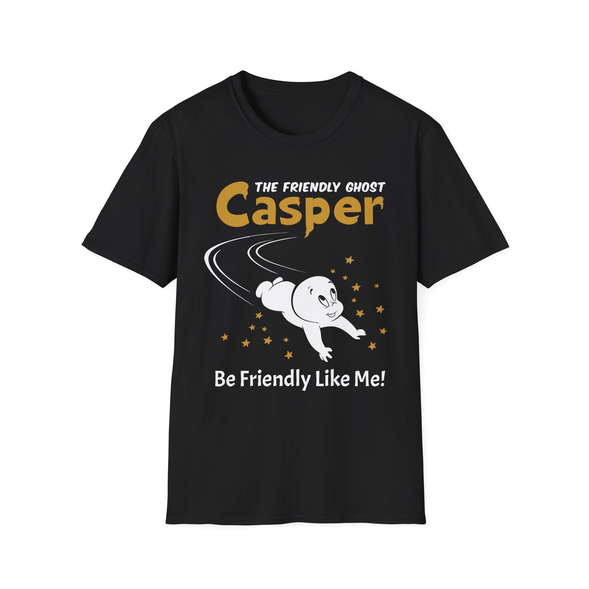 Casper Be Friendly Like Me Unisex Softstyle T-Shirt