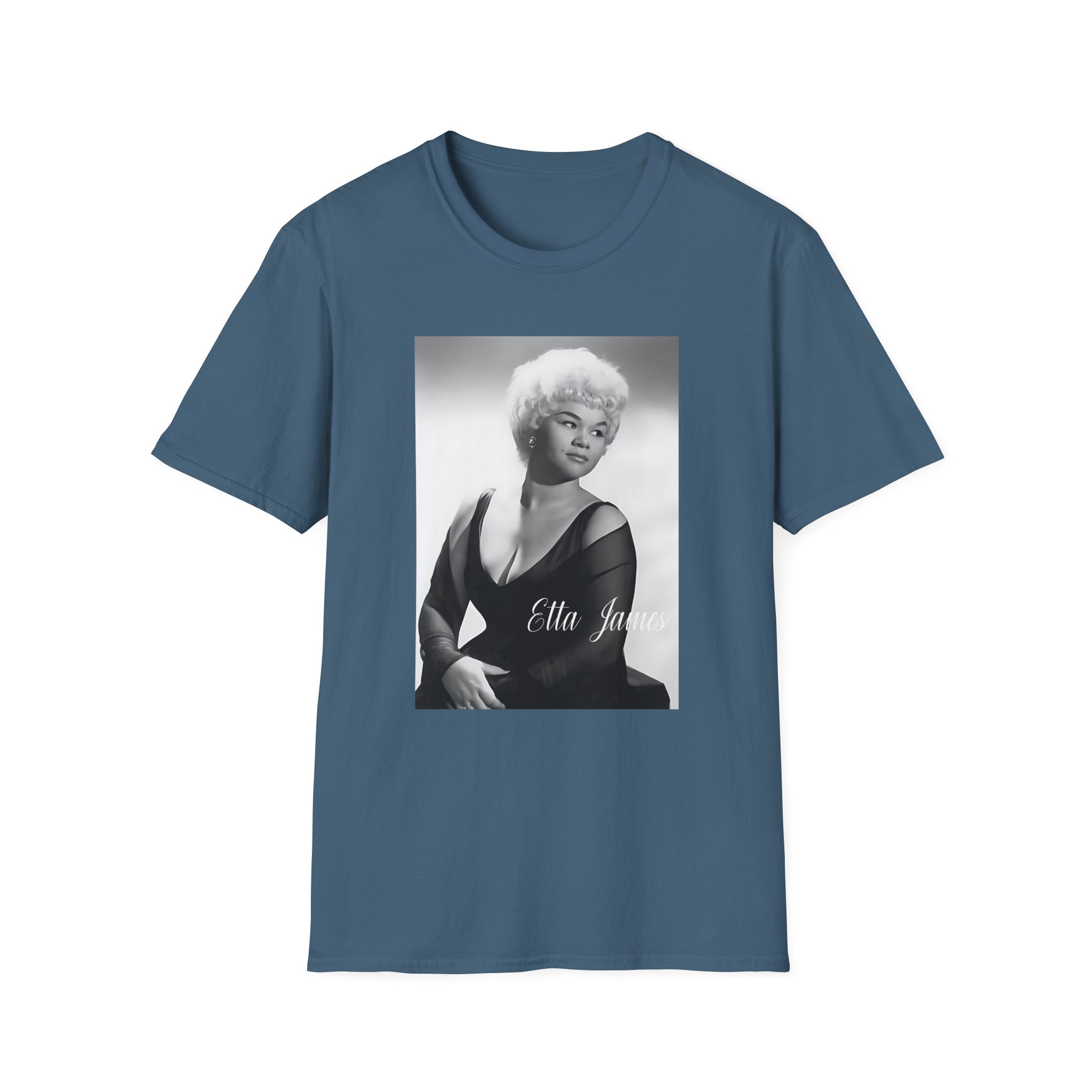 Etta James Portrait Unisex Softstyle T-Shirt