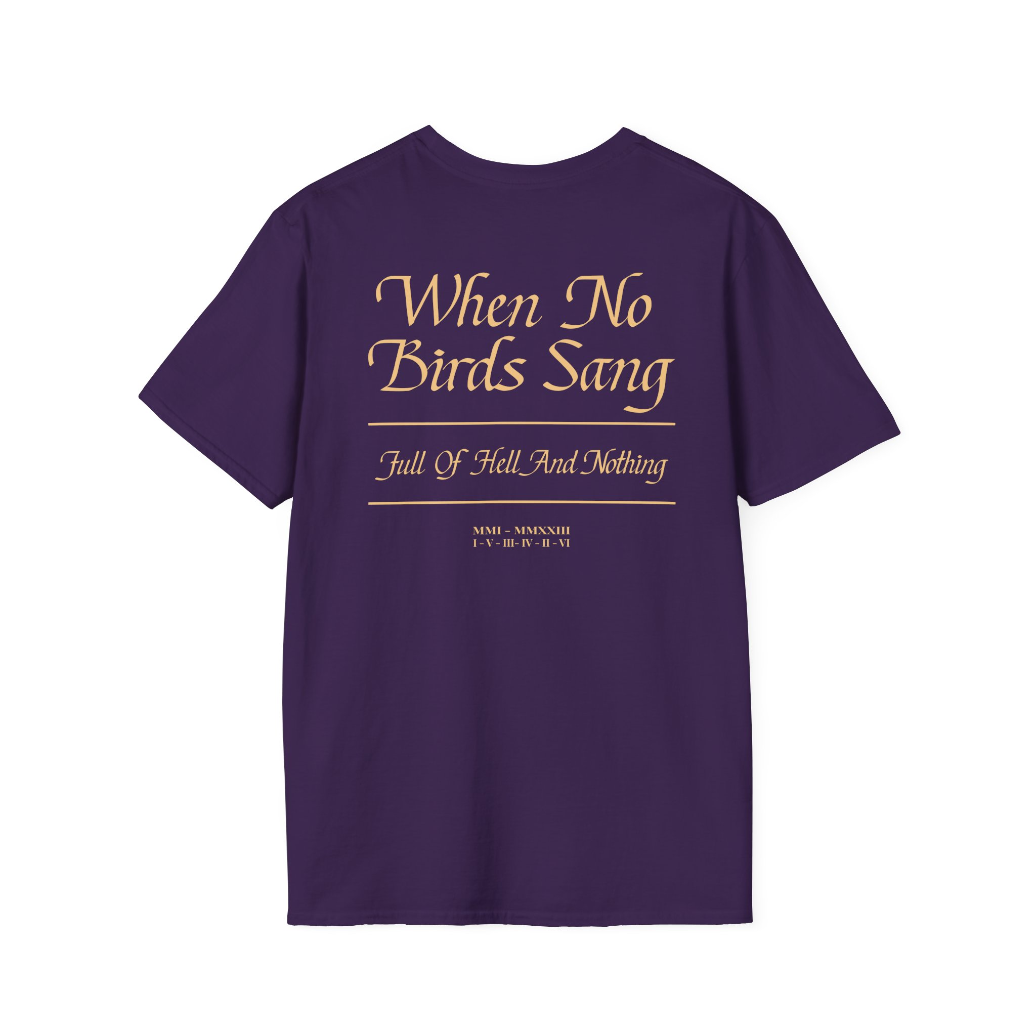 Full of Hell and Nothing Bird Unisex Softstyle T-Shirt