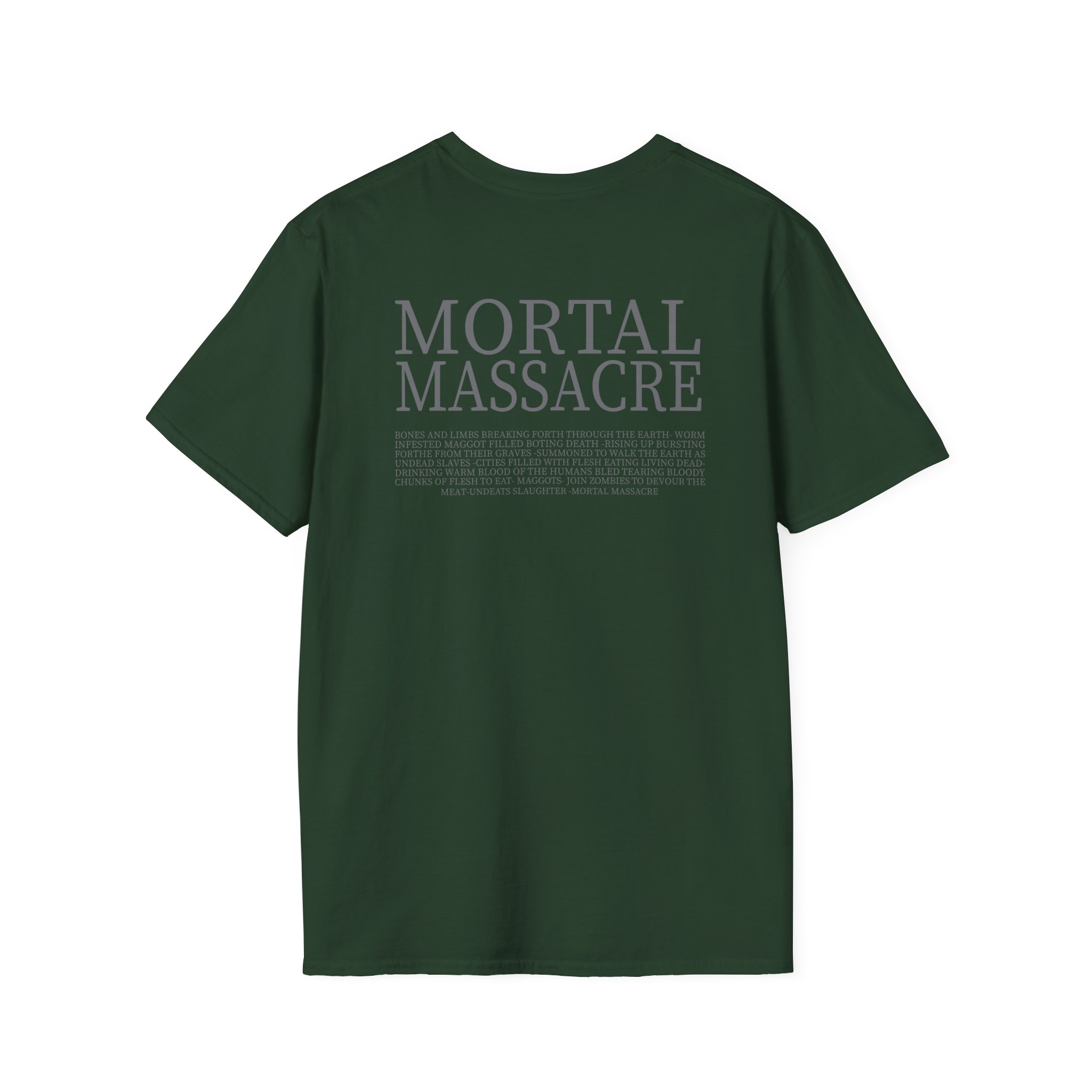 Mortician Mortal Massacre Unisex Softstyle T-Shirt