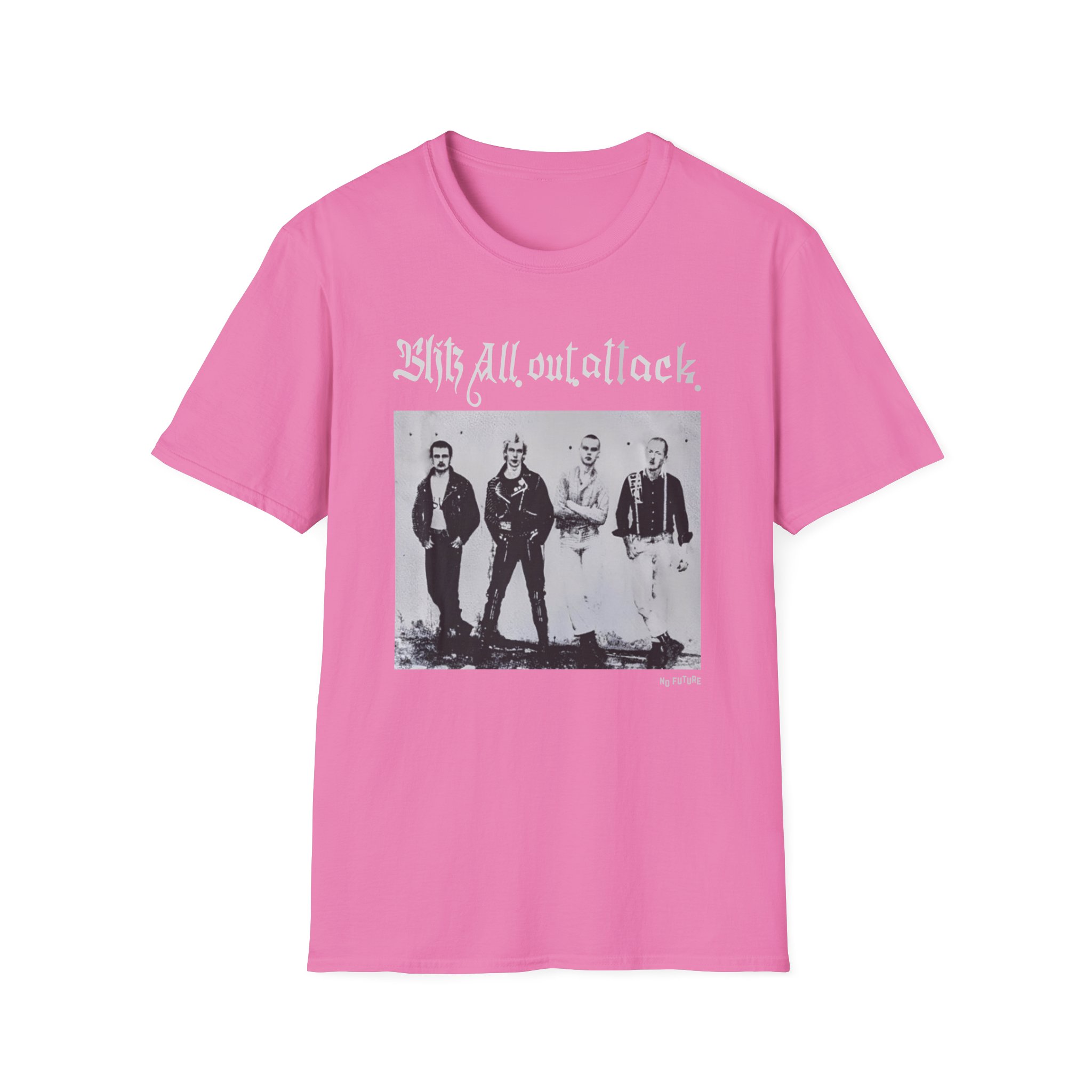 Blitz Voice Of A Generation Unisex Softstyle T-Shirt