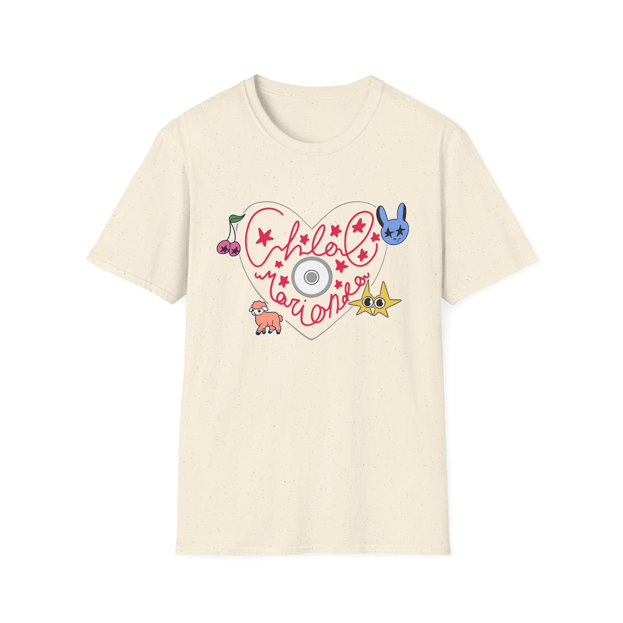 Chloe Moriondo Cd Heart Unisex Softstyle T-Shirt