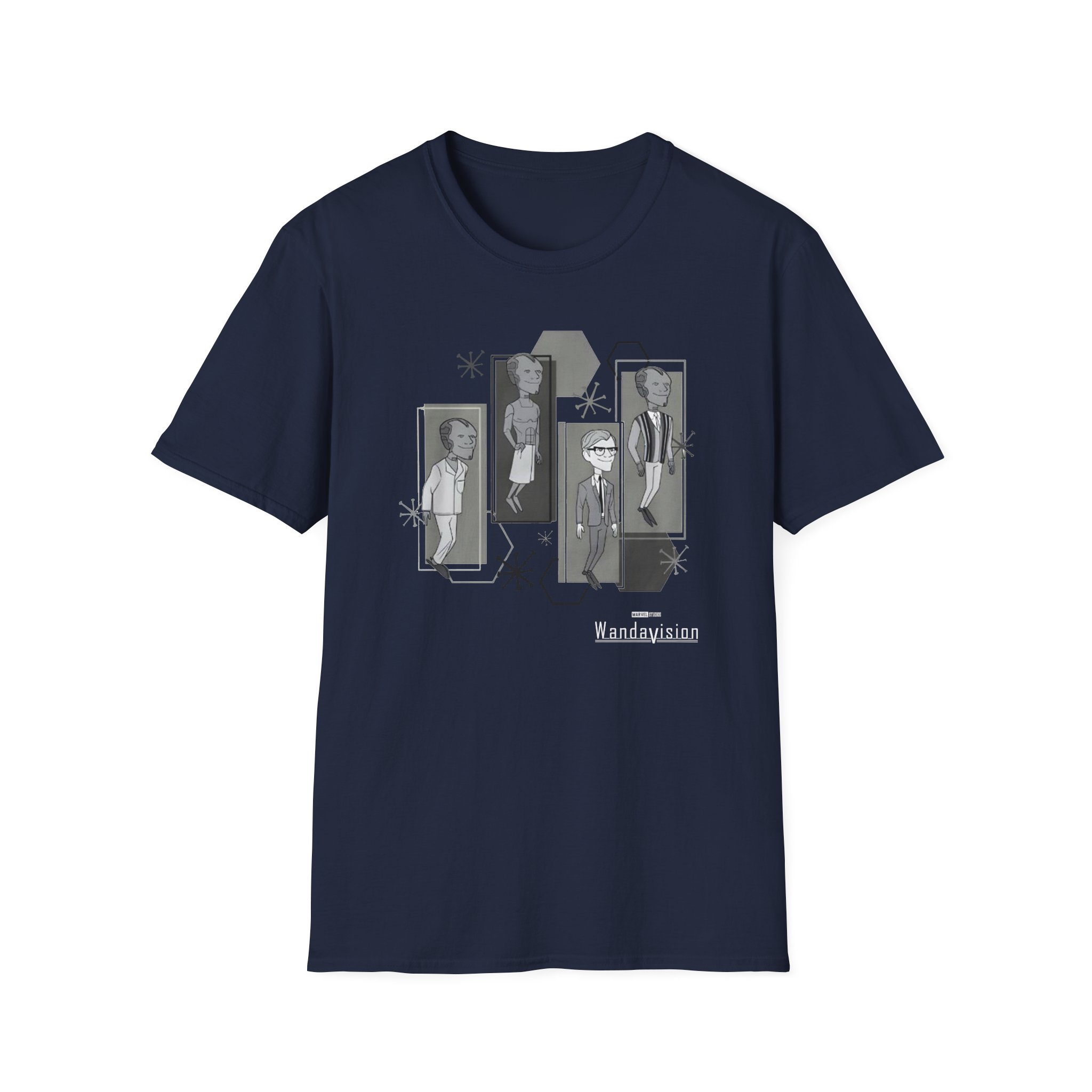 Wandavision Wardrobe Changes Unisex Softstyle T-Shirt