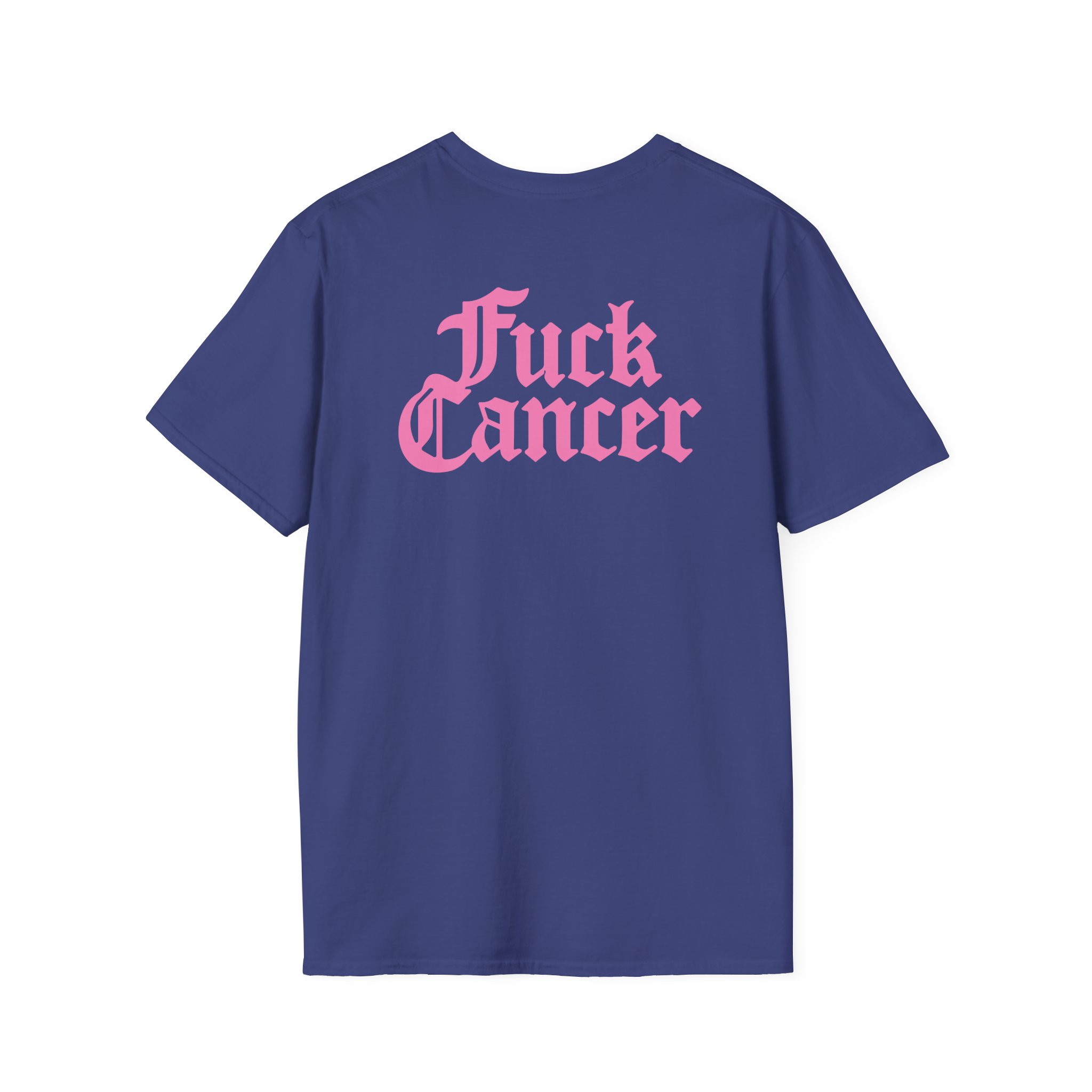 Guns N Roses Fuck Breast Cancer Unisex Softstyle T-Shirt