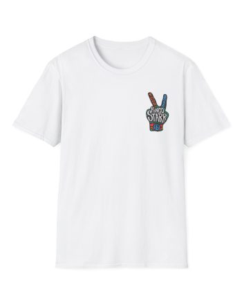 Ringo Starr Peace Illustration Unisex Softstyle T-Shirt
