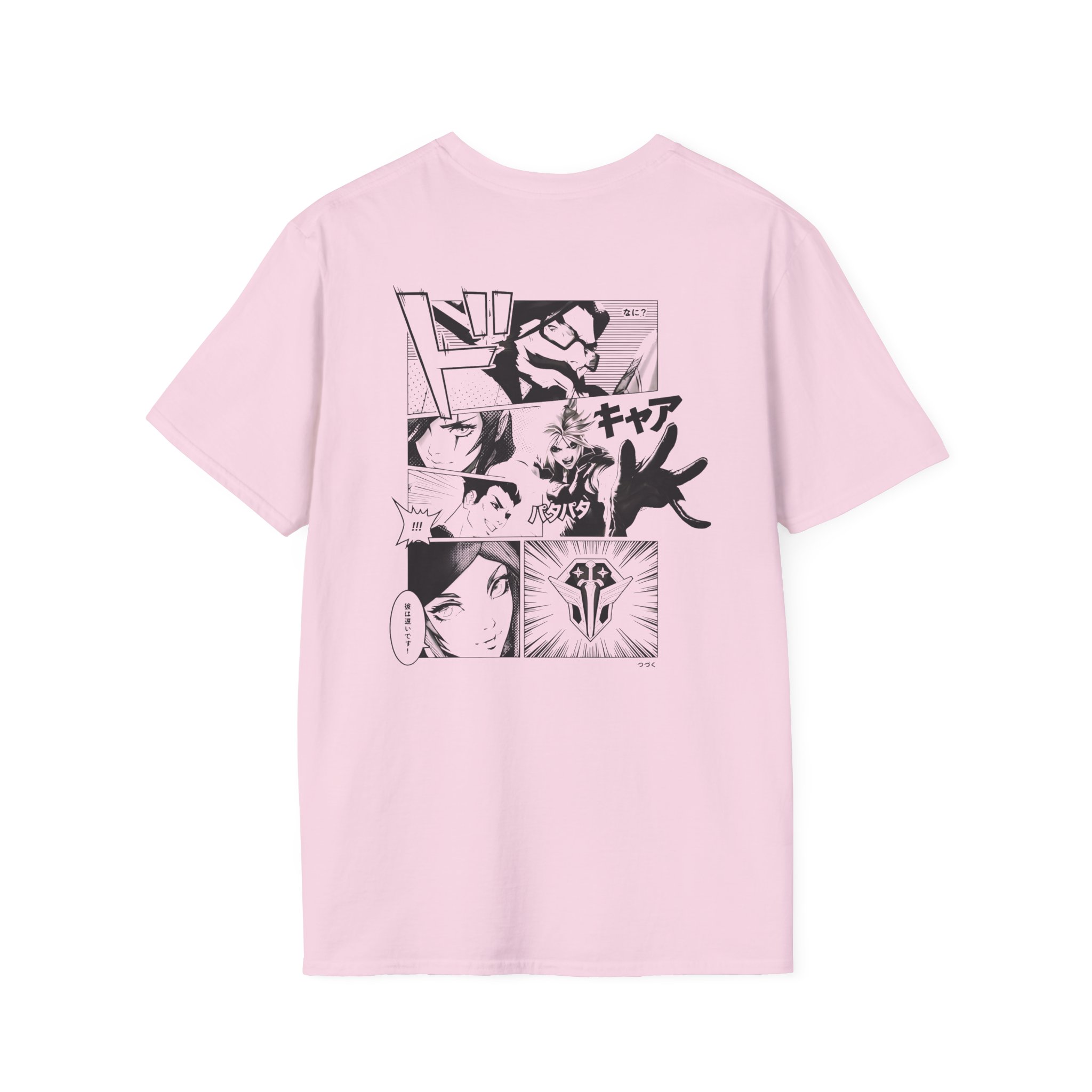 League Of Legends Manga Unisex Softstyle T-Shirt