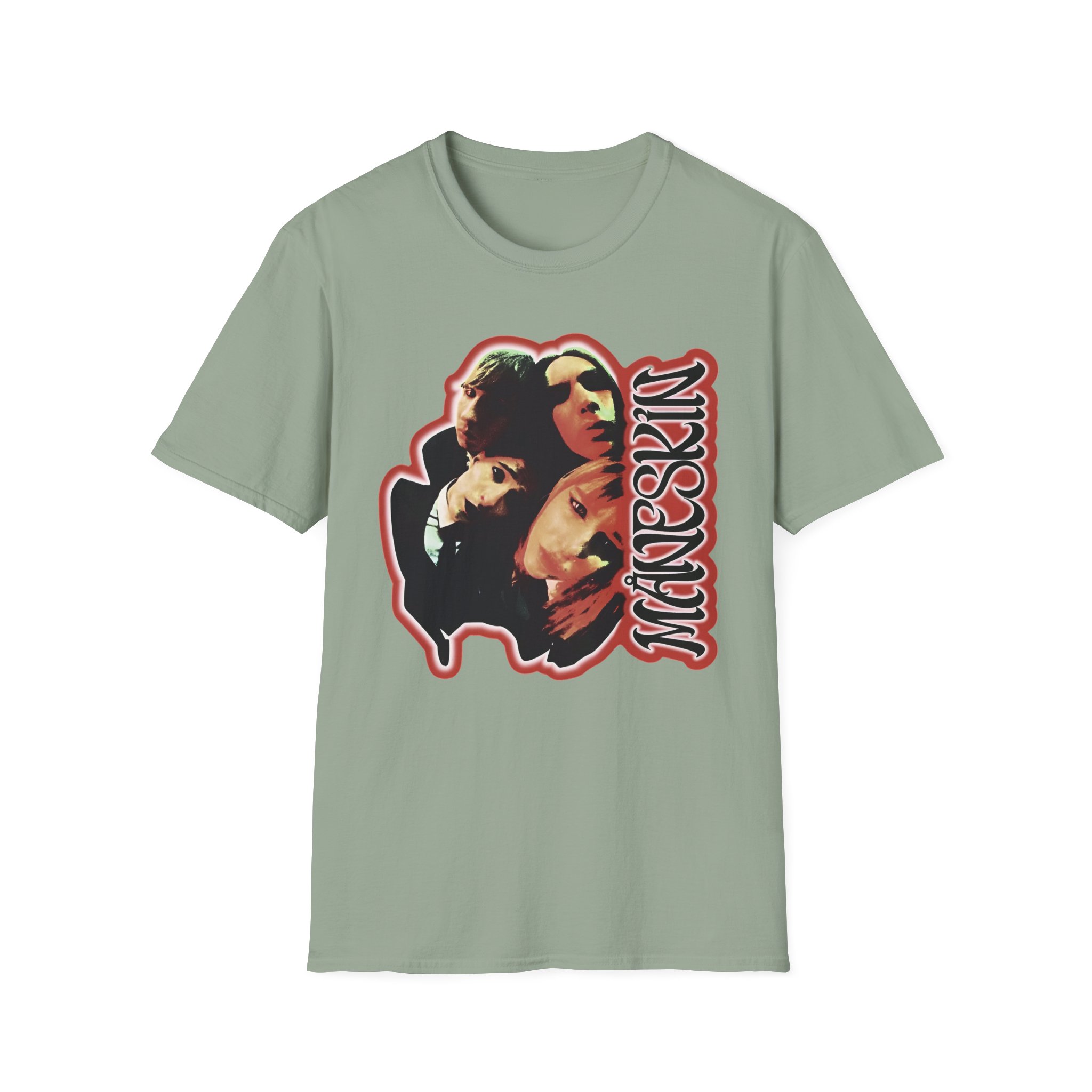 Maneskin Fisheye Unisex Softstyle T-Shirt