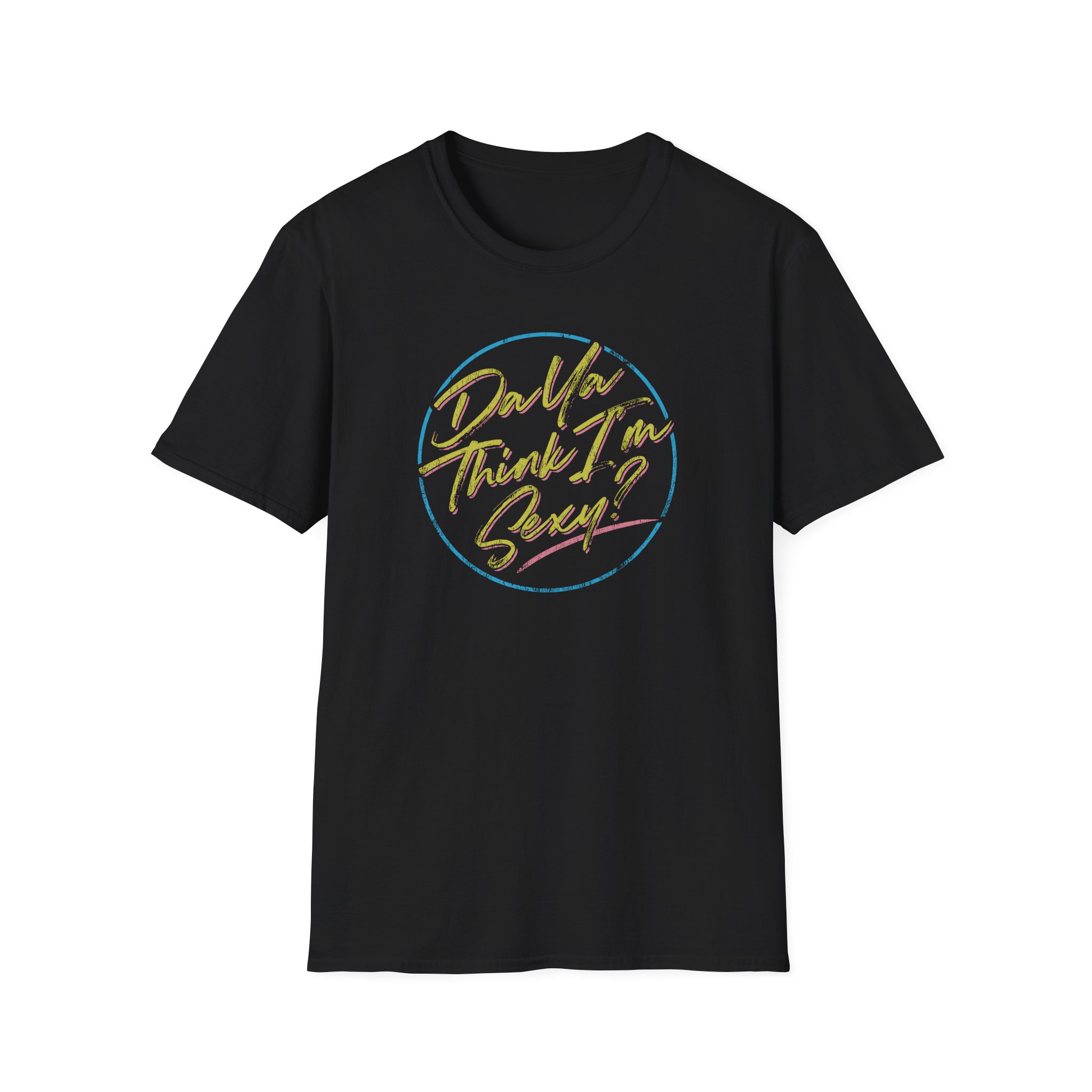 R S Do Ya... Script Unisex Softstyle T-Shirt