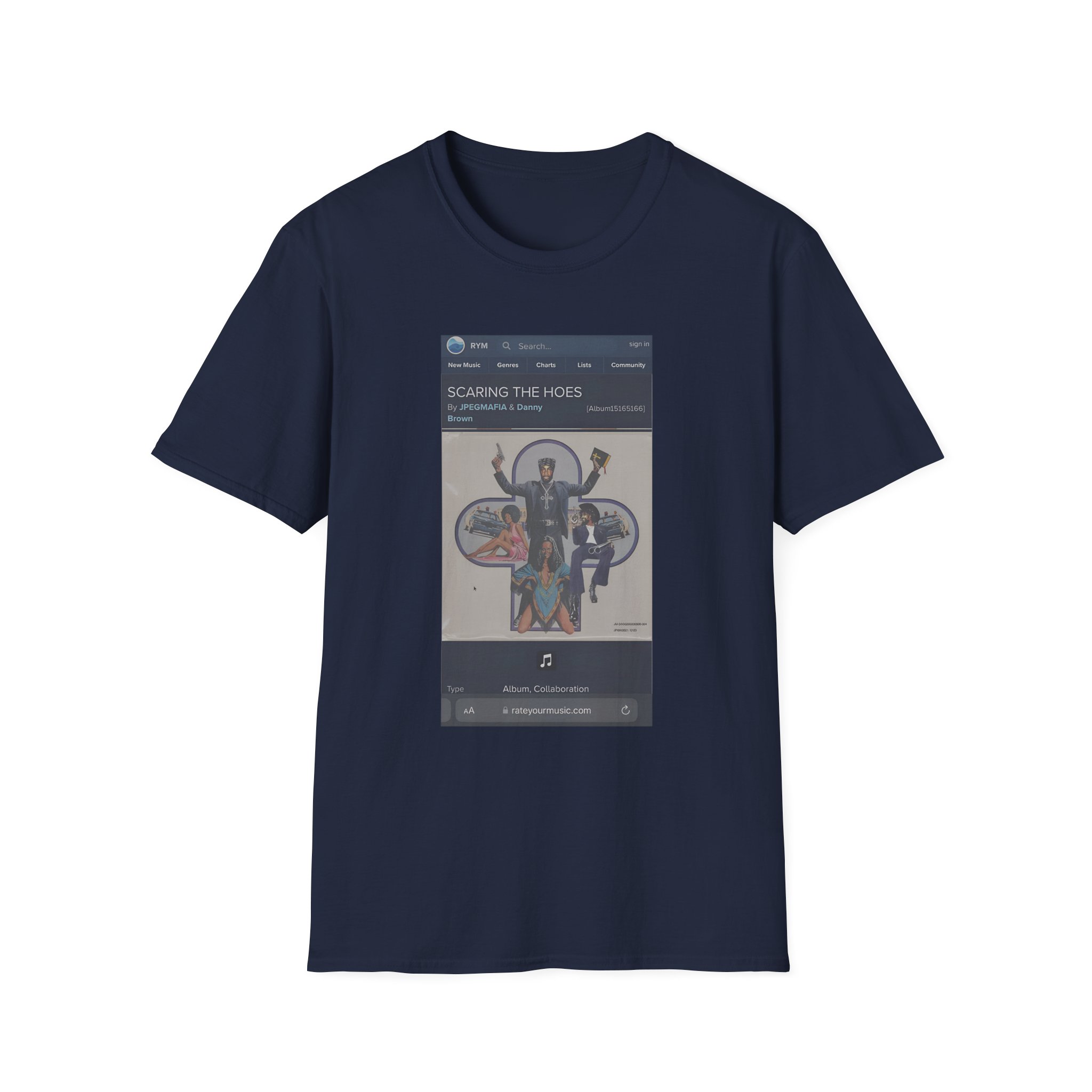 Jpegmafia RYM Hoes Unisex Softstyle T-Shirt