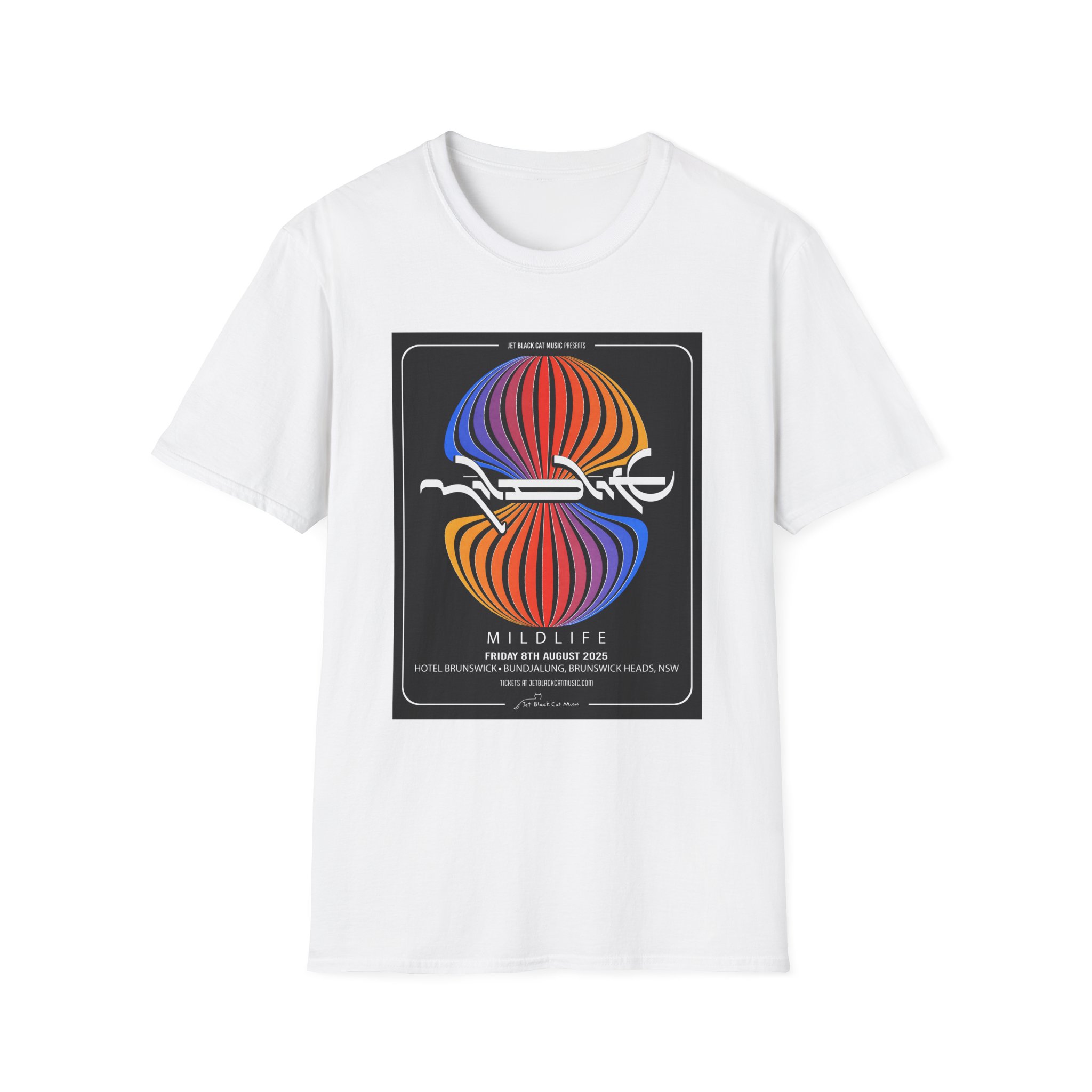 Mildlife Hotel Brunswick, NSW Concert Unisex Softstyle T-Shirt