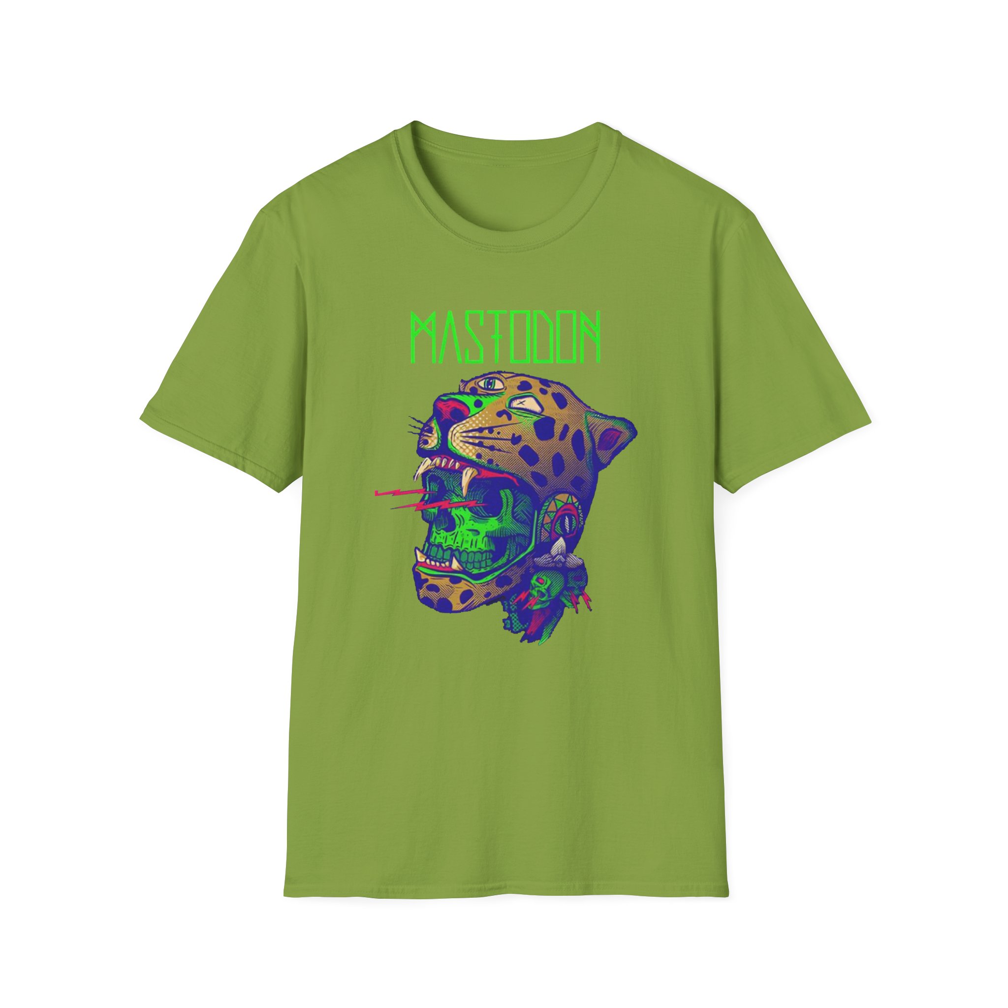 Mastodon Jaguar God Unisex Softstyle T-Shirt