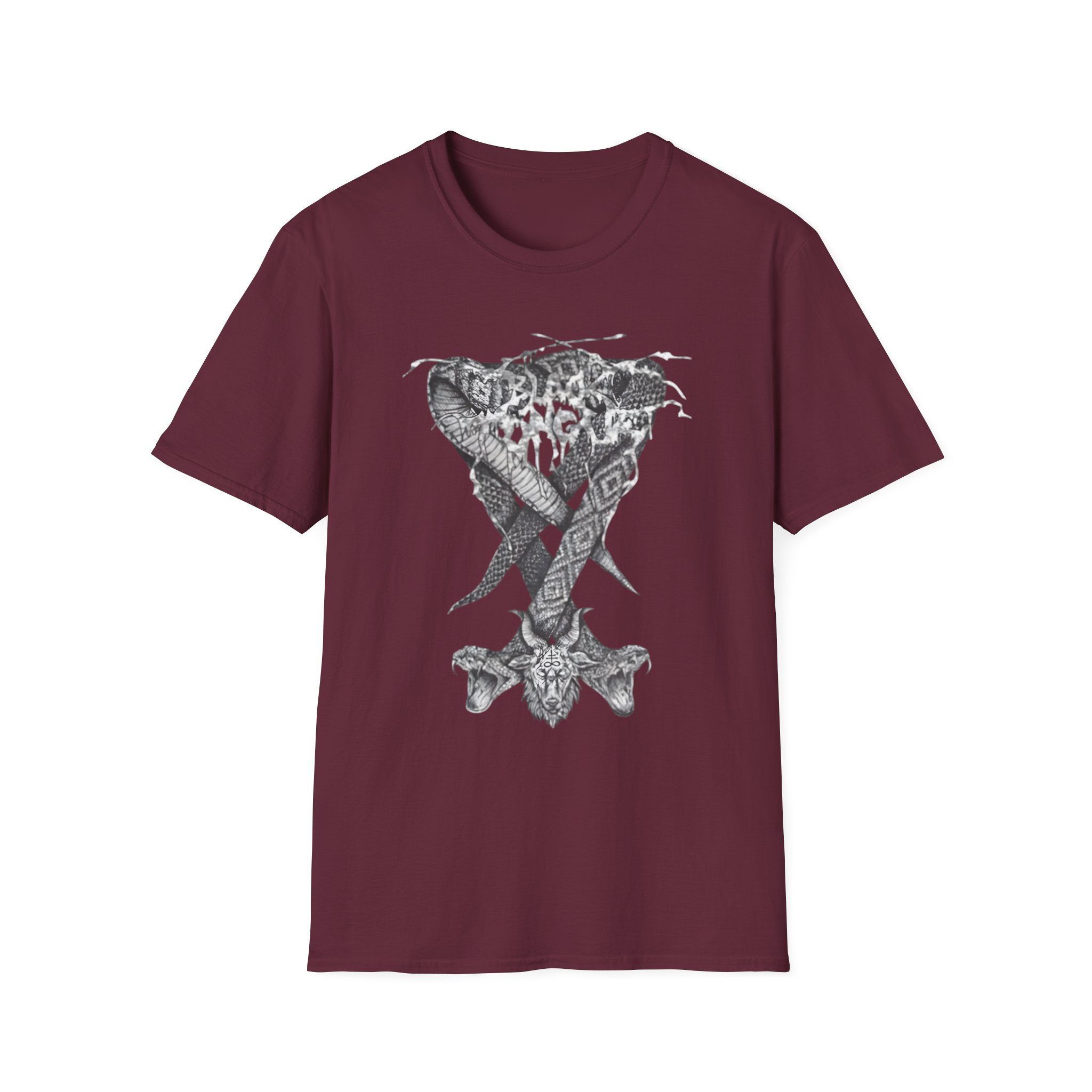 Black Tongue Leviathan Assembly Unisex Softstyle T-Shirt