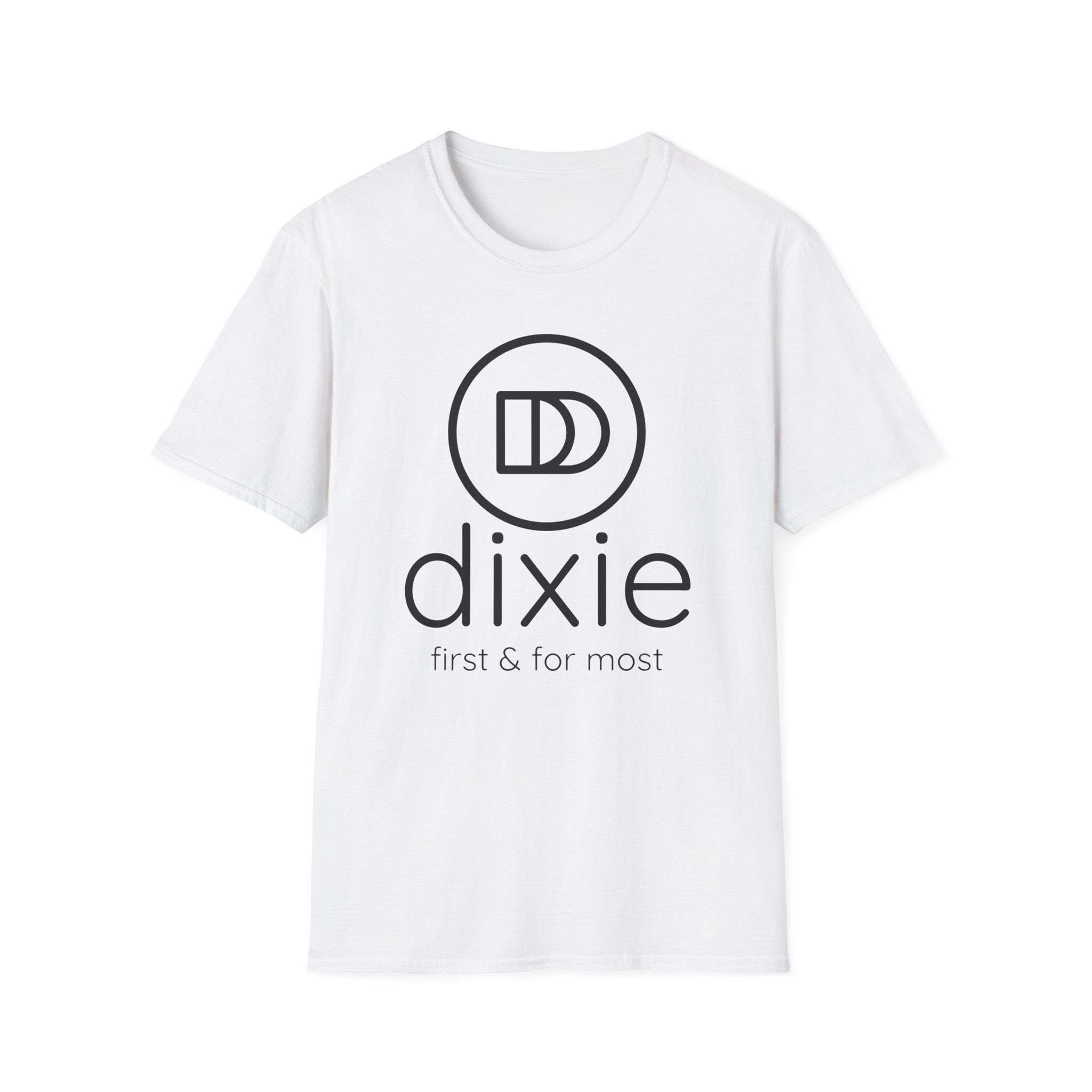 Dixie 4D Logo Unisex Softstyle T-Shirt