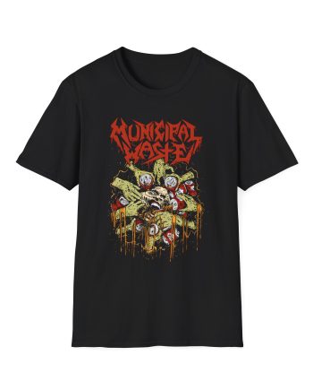 Municipal Waste Zombie Hands Unisex Softstyle T-Shirt