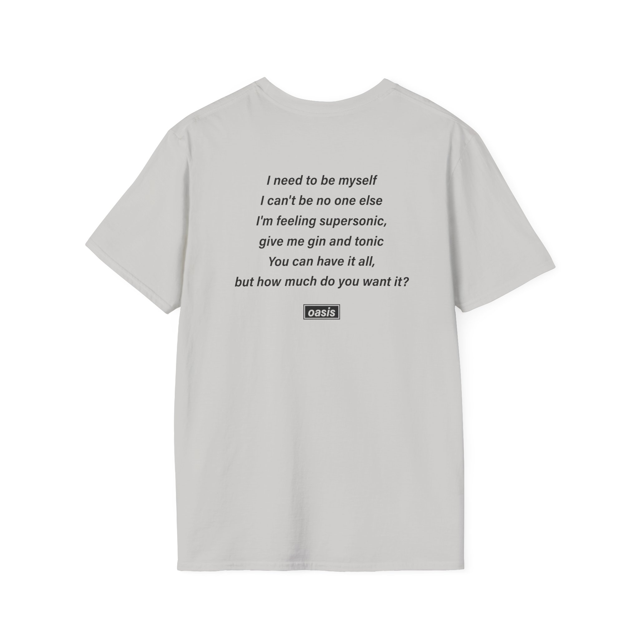 Oasis Supersonic Unisex Softstyle T-Shirt