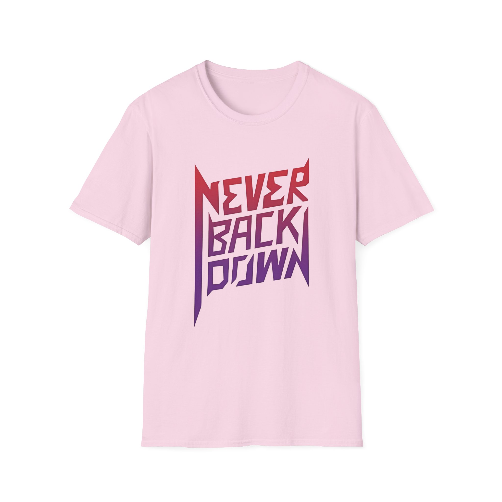 Nick Eh 30 Never Back Down Unisex Softstyle T-Shirt