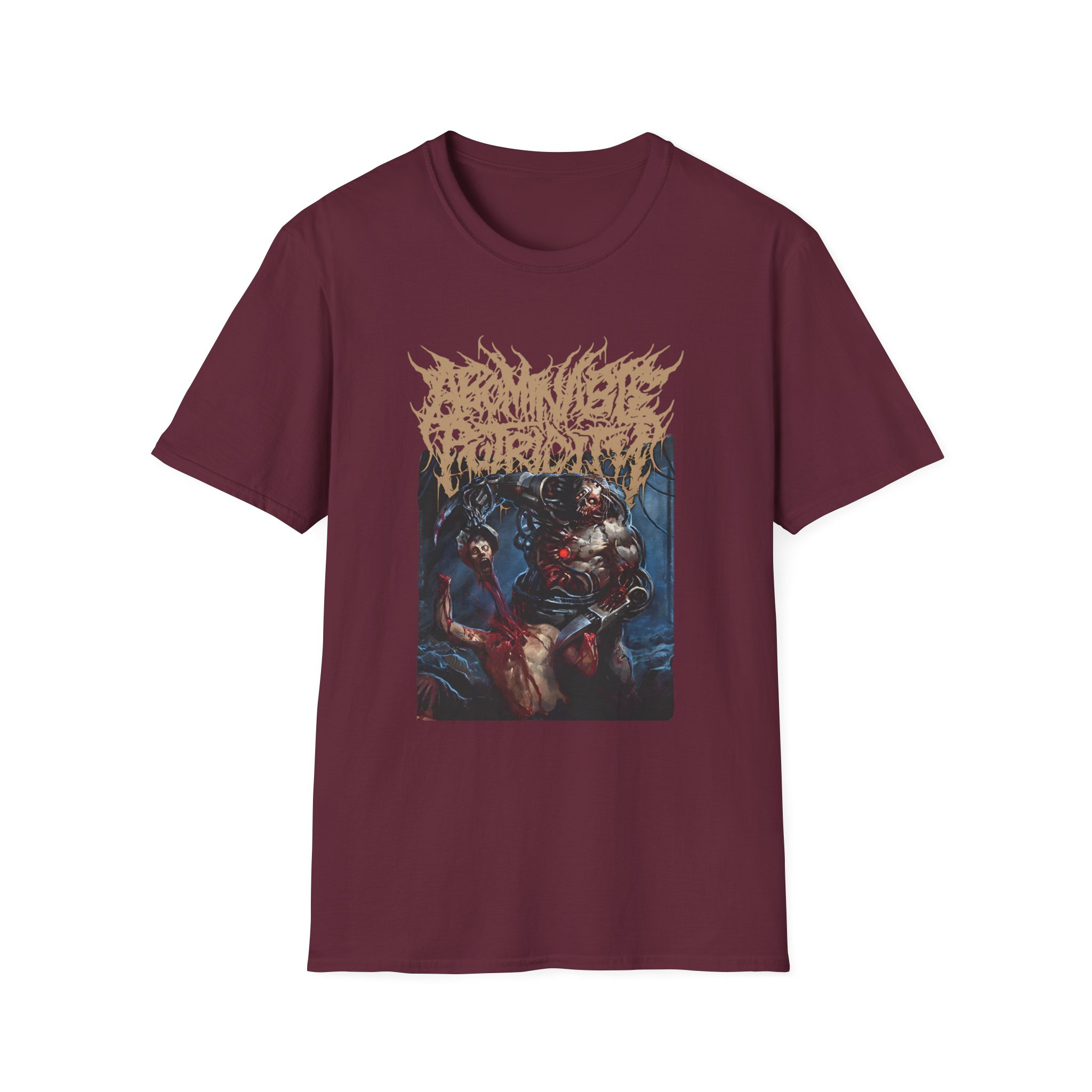 Abominable Putridity Cybernetic Dislimbing Unisex Softstyle T-Shirt