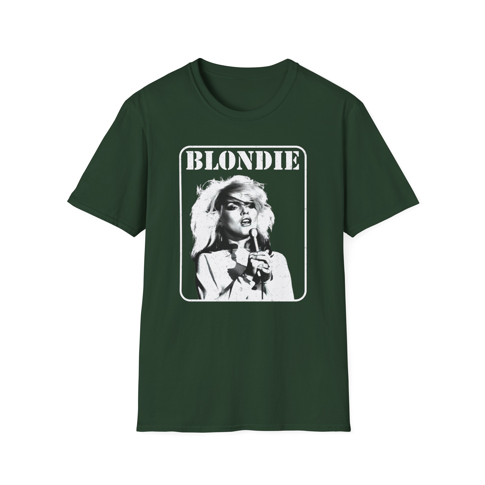 Blondie Presente Poster Unisex Softstyle T-Shirt