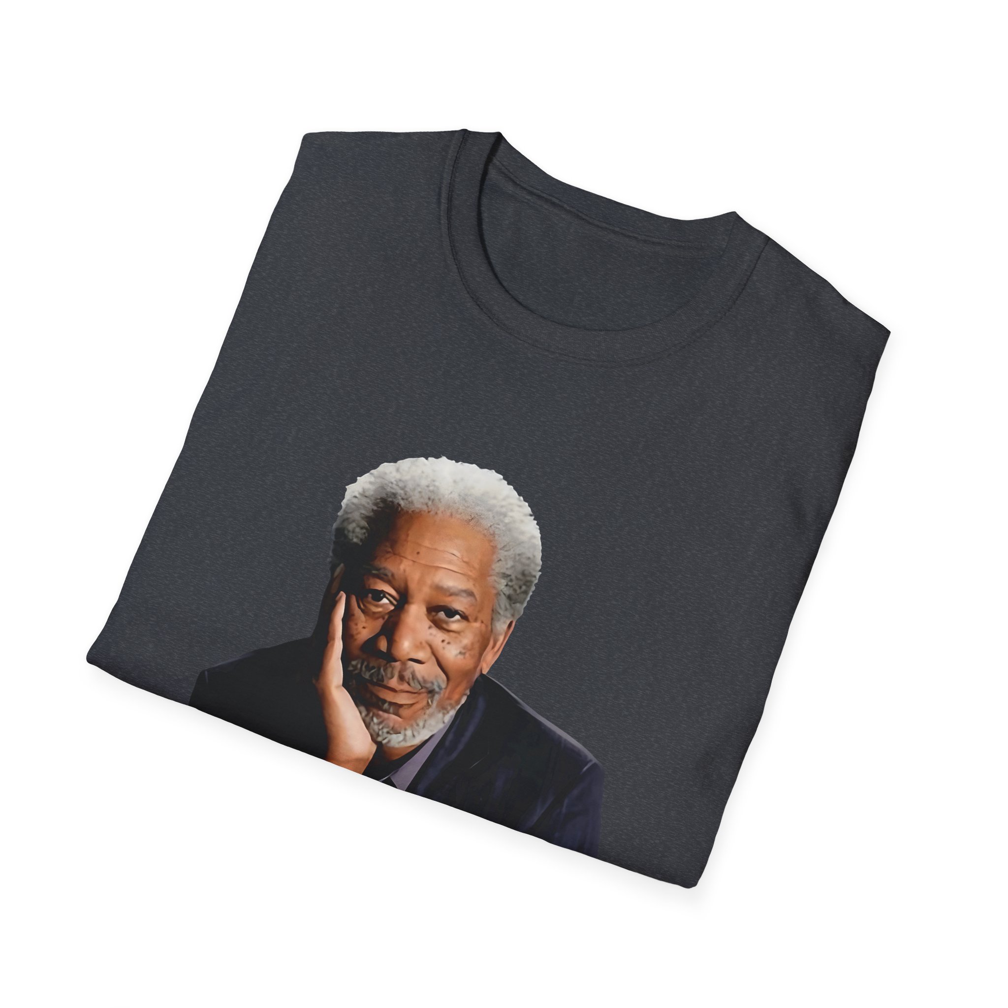 Morgan Freeman Ass Bigger Titties Unisex Softstyle T-Shirt