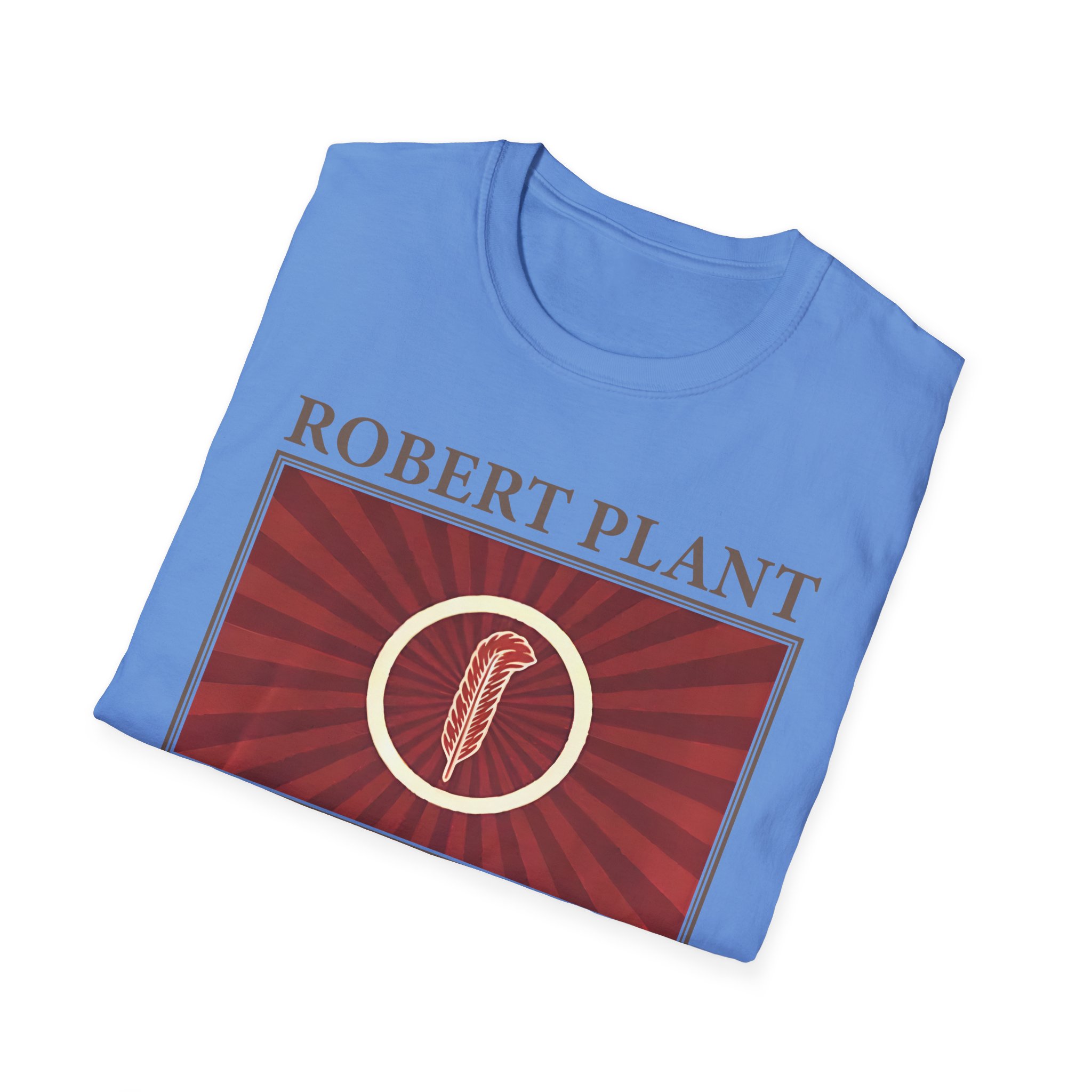 Robert Plant Feather Section Unisex Softstyle T-Shirt