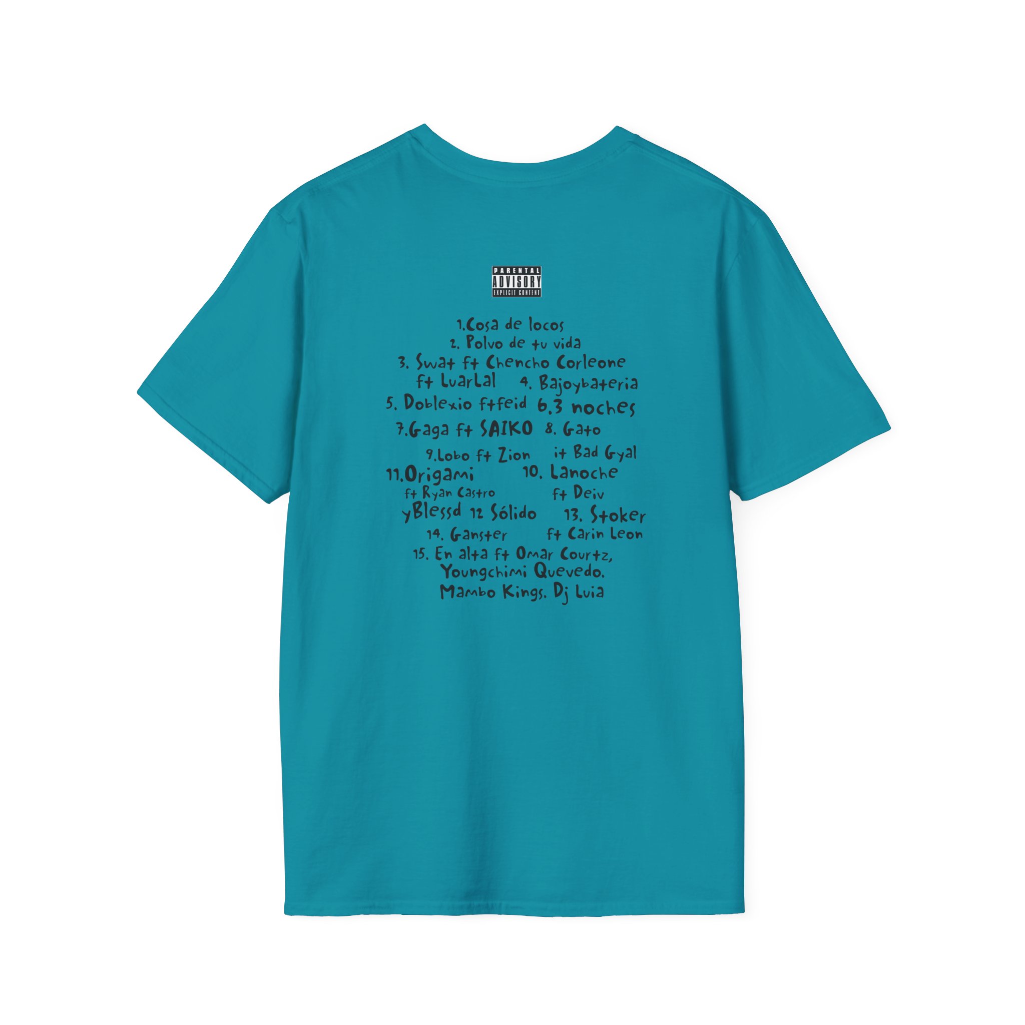 J Balvin Rayo Silver Car Unisex Softstyle T-Shirt