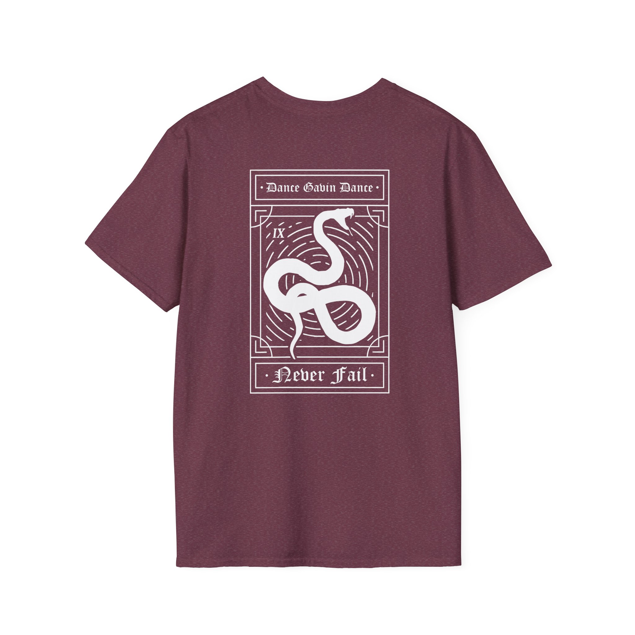 Dance Gavin Dance Snake Tarot Unisex Softstyle T-Shirt