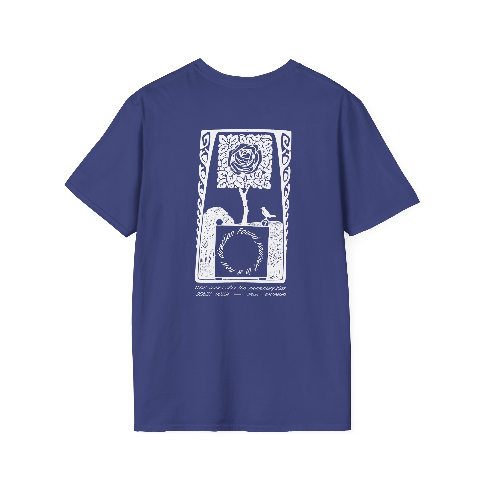 Beach House rose Unisex Softstyle T-Shirt