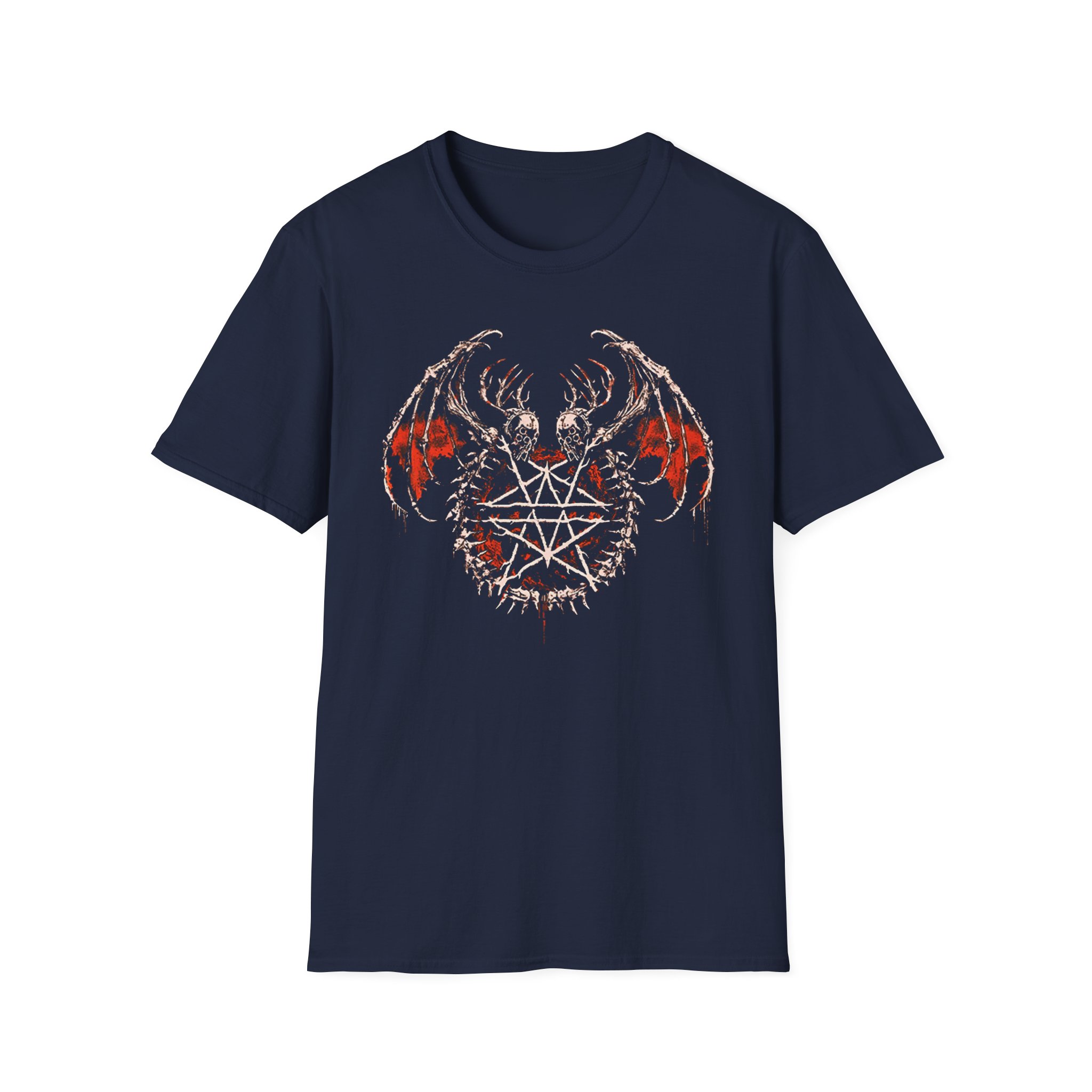 Whitechapel Sepulcher Faded Unisex Softstyle T-Shirt