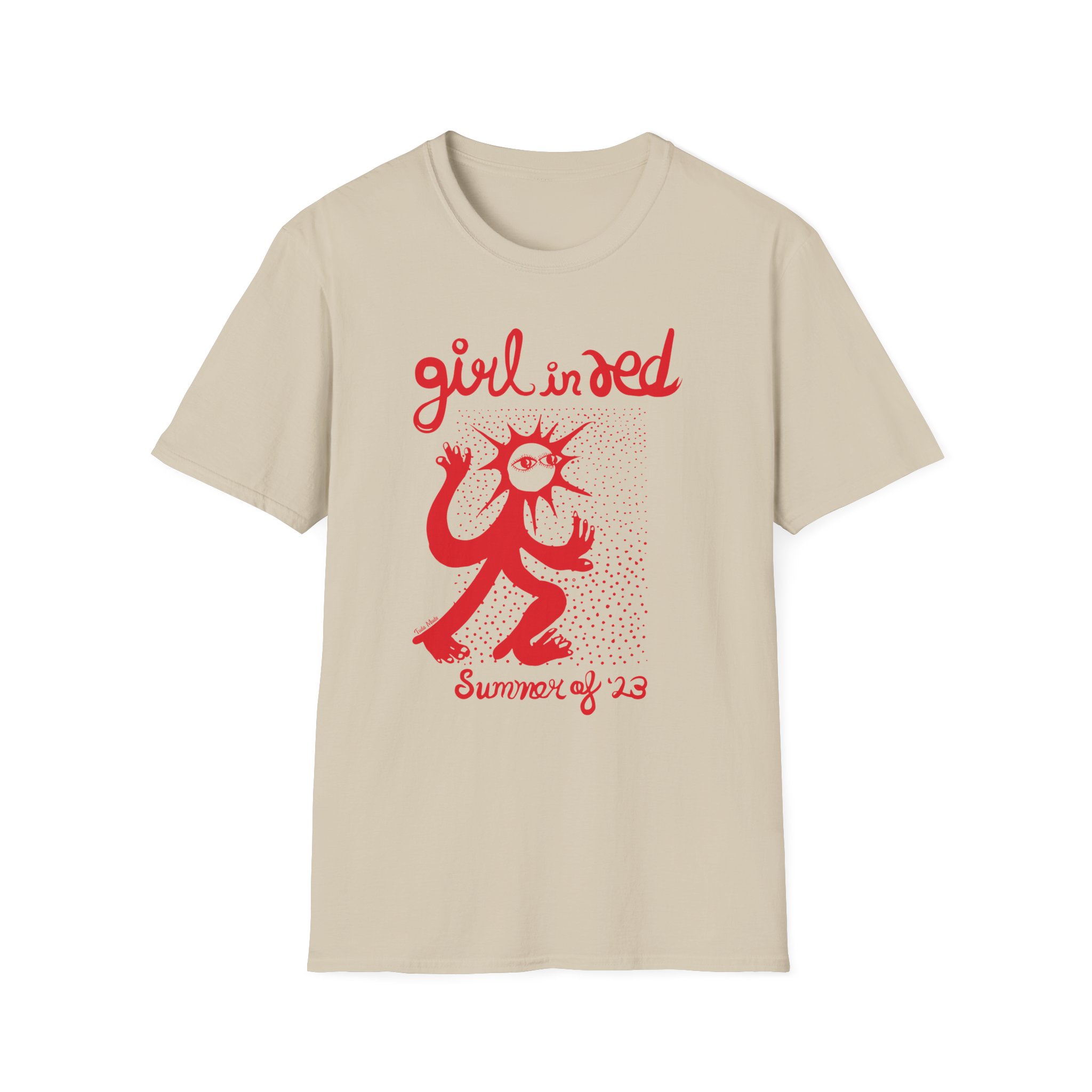Girl in Red Unisex Softstyle T-Shirt