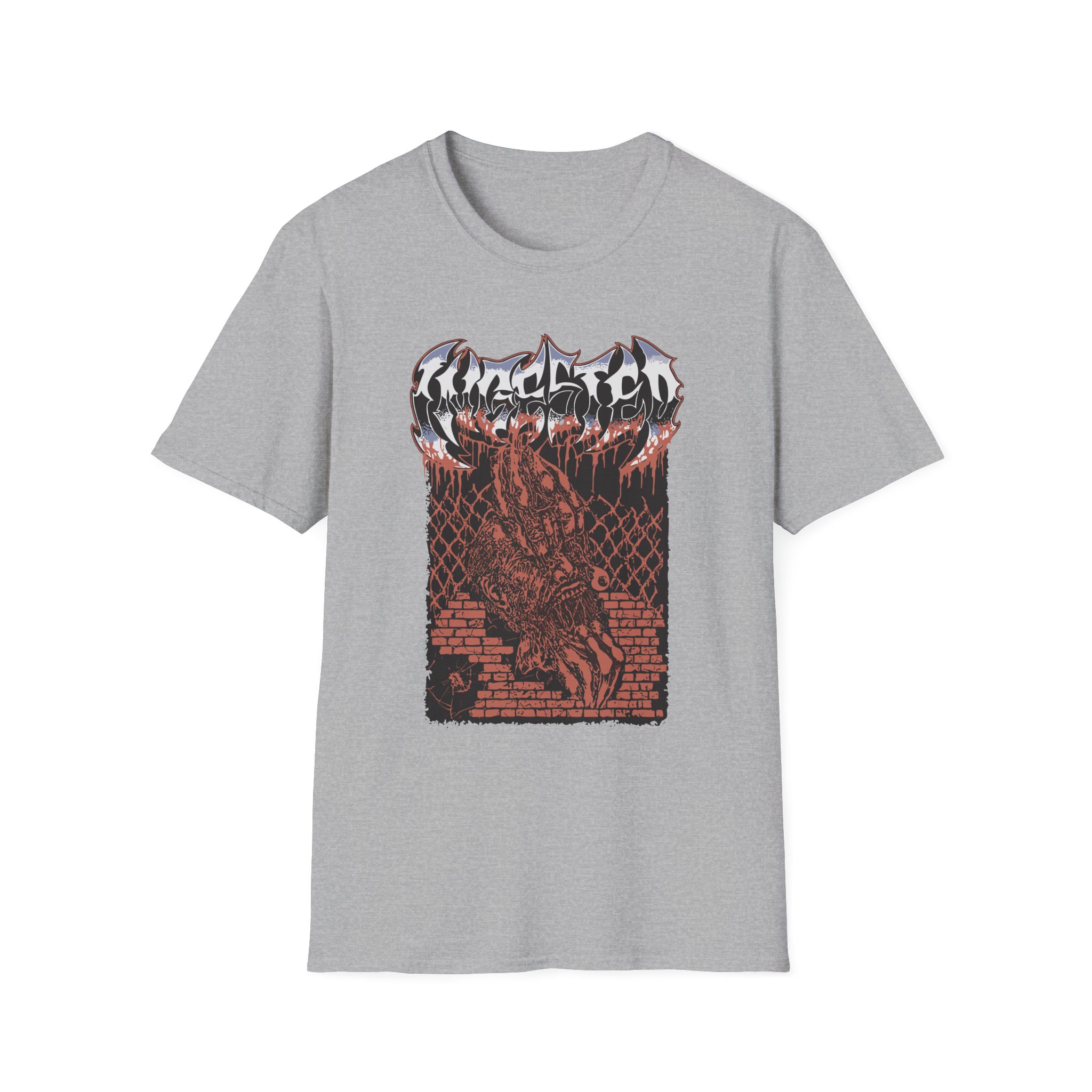 Ingested Face Ripper Unisex Softstyle T-Shirt