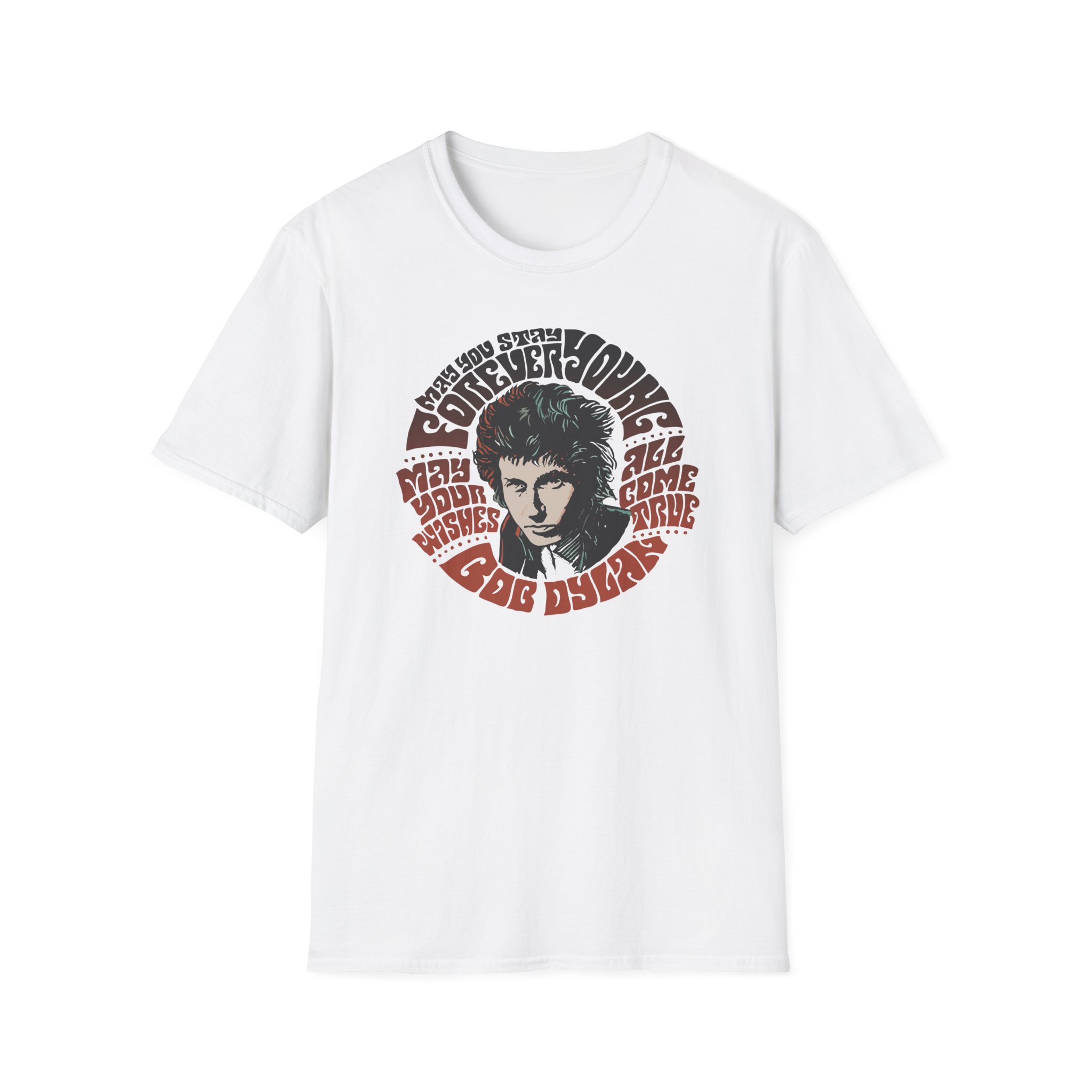Bob Dylan All Come True Unisex Softstyle T-Shirt