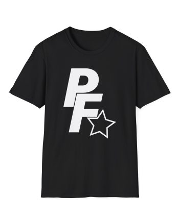 Xavier Wulf Pinkflamingousa unisex softstyle t-shirt