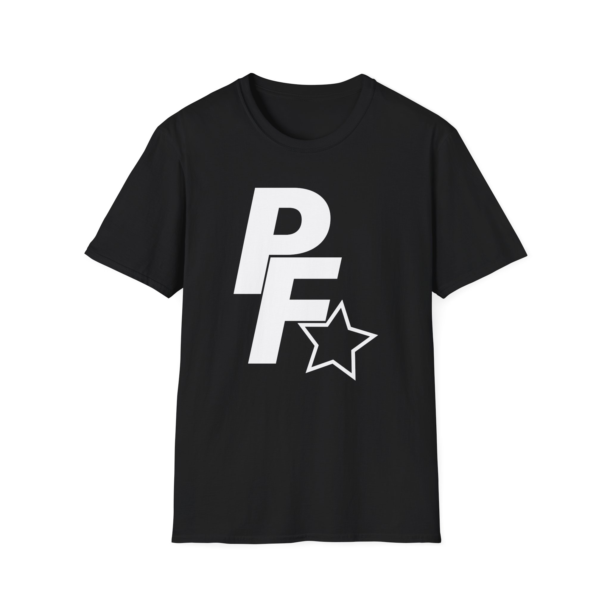 Xavier Wulf Pinkflamingousa unisex softstyle t-shirt