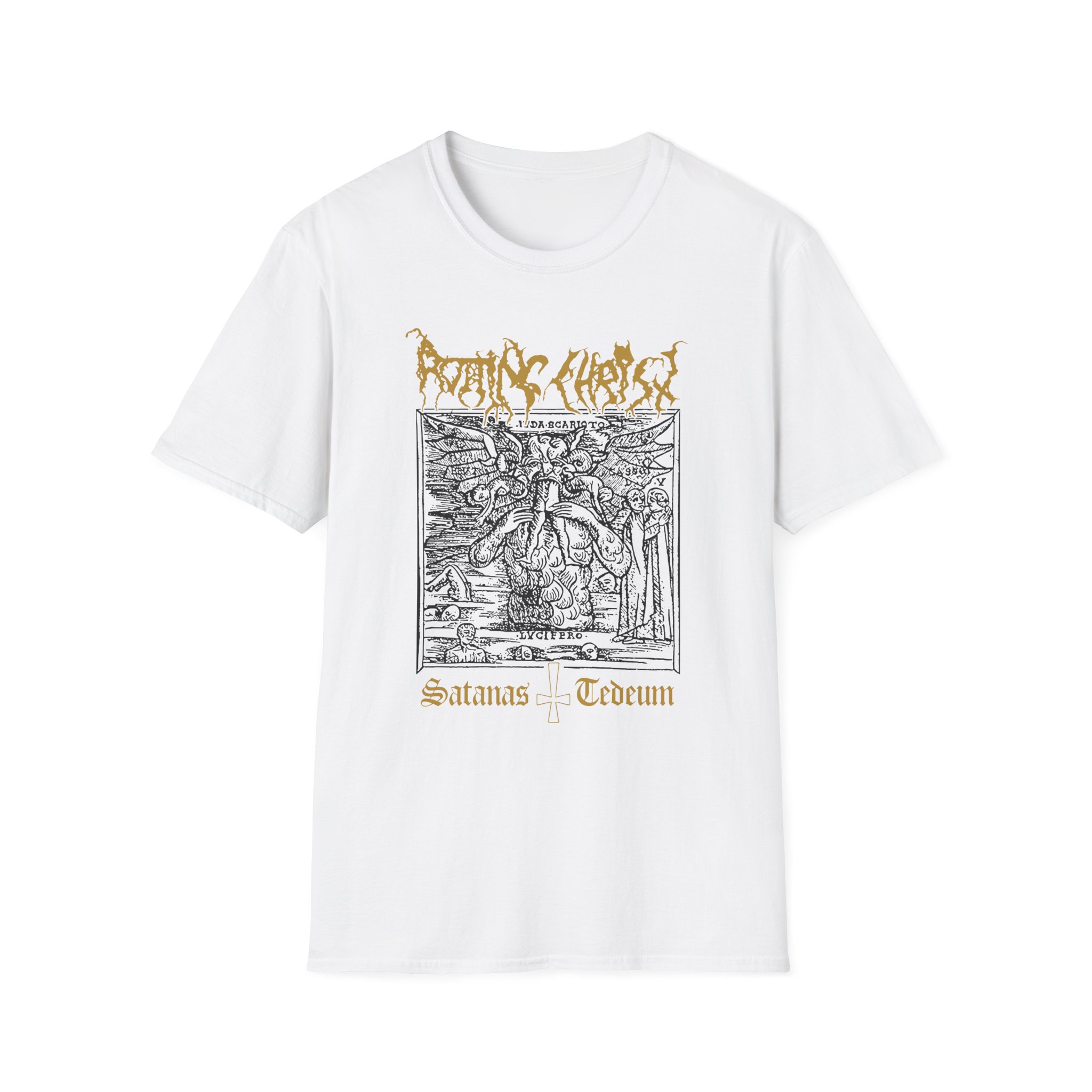 Rotting Christ Satanas Tedeum Unisex Softstyle T-Shirt