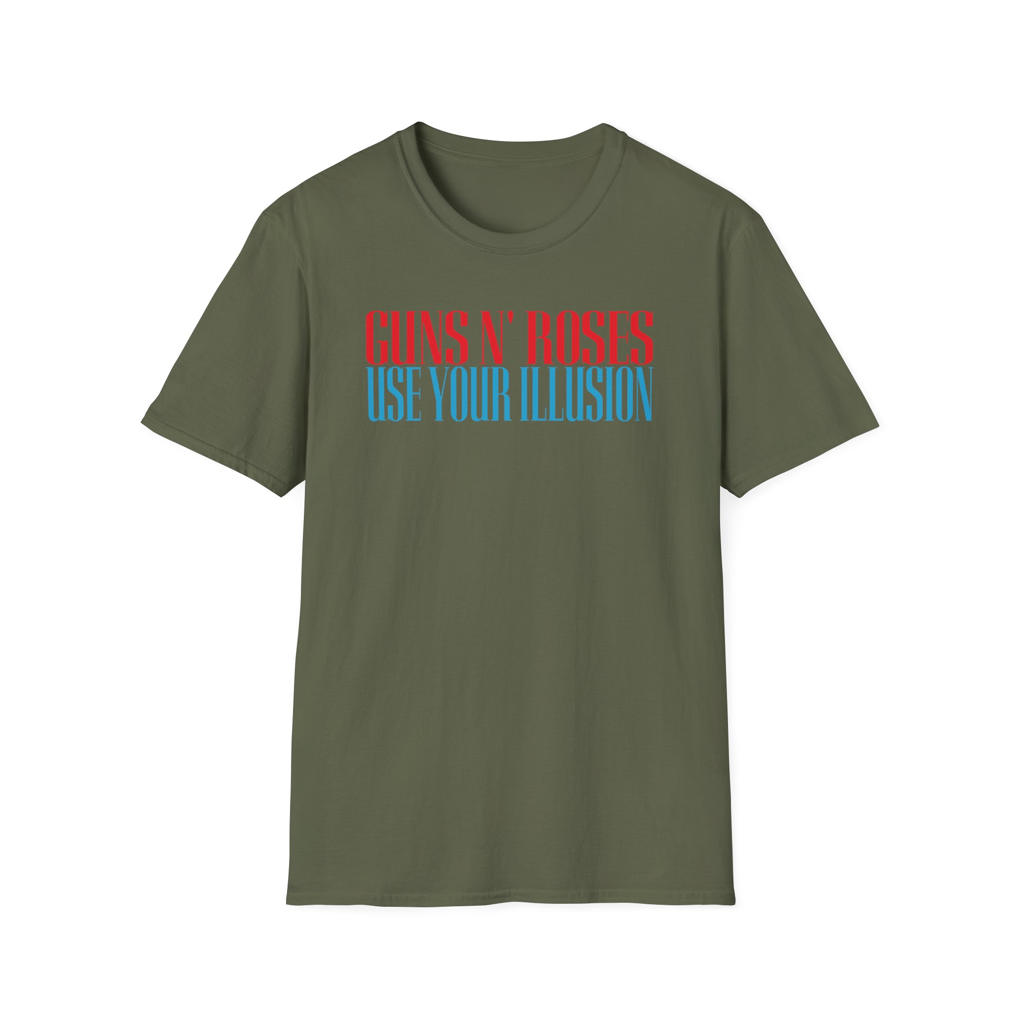 Guns N Roses Use Your Illusion Unisex Softstyle T-Shirt