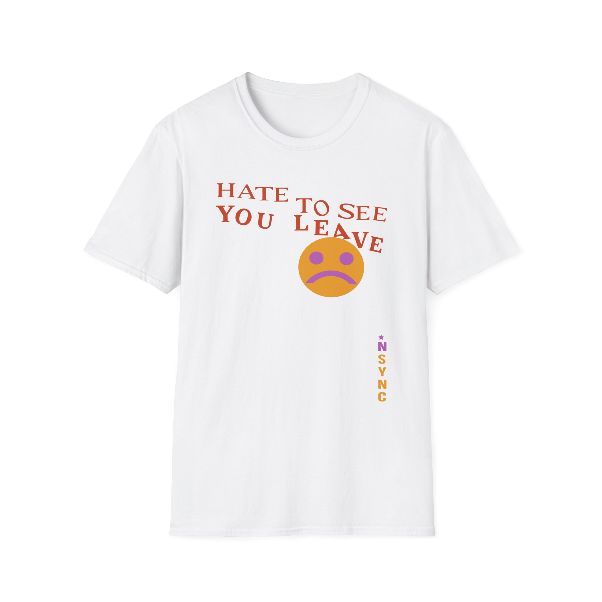 Nsync Hate to See You Leave Unisex Softstyle T-Shirt