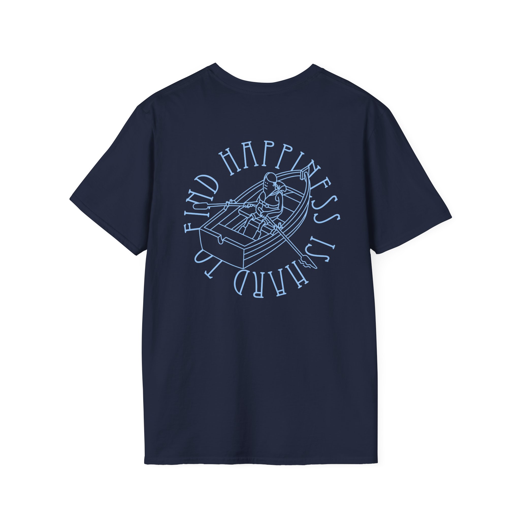 Dance Gavin Dance Happiness Boat Unisex Softstyle T-Shirt