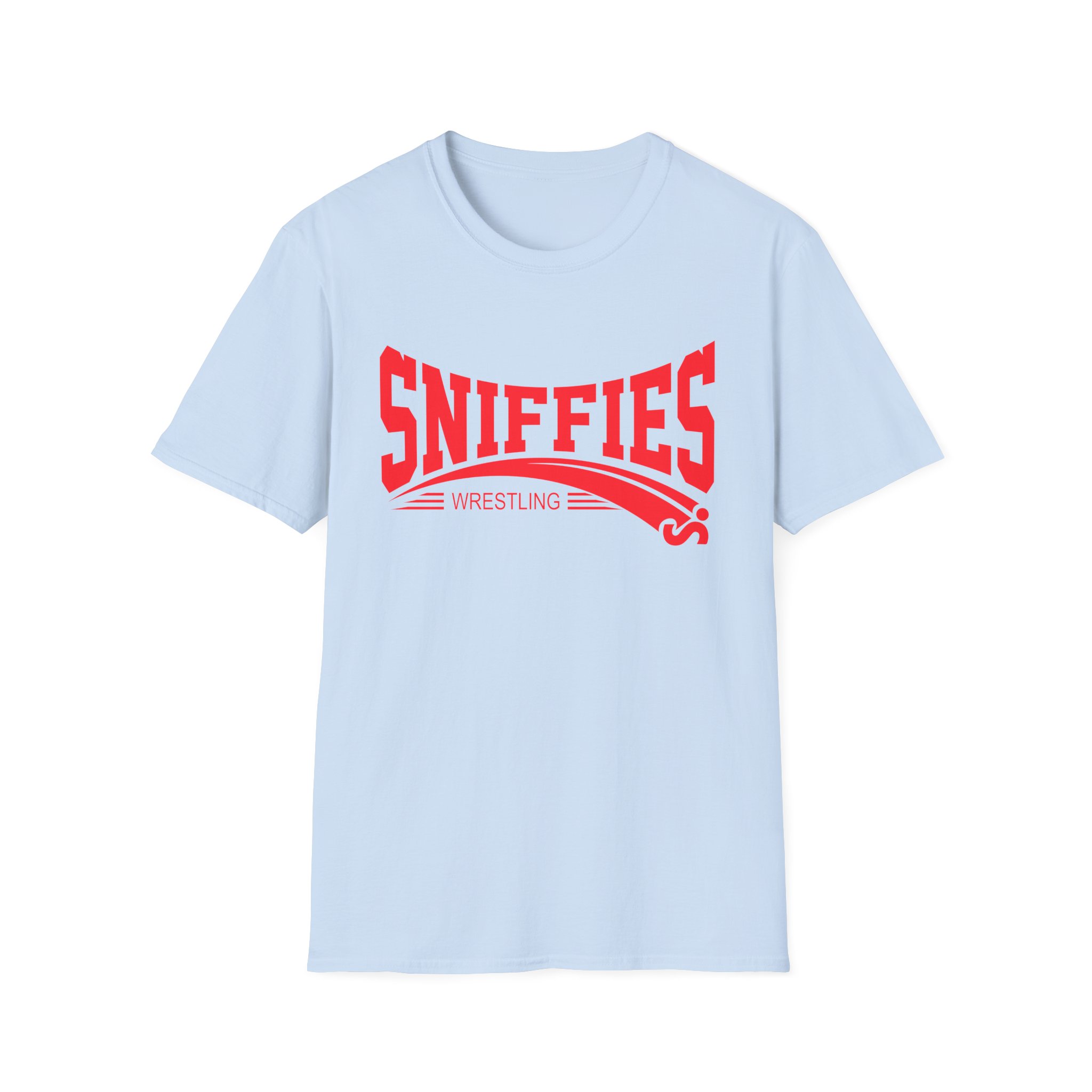 Sniffies Wrestling Box Unisex Softstyle T-Shirt
