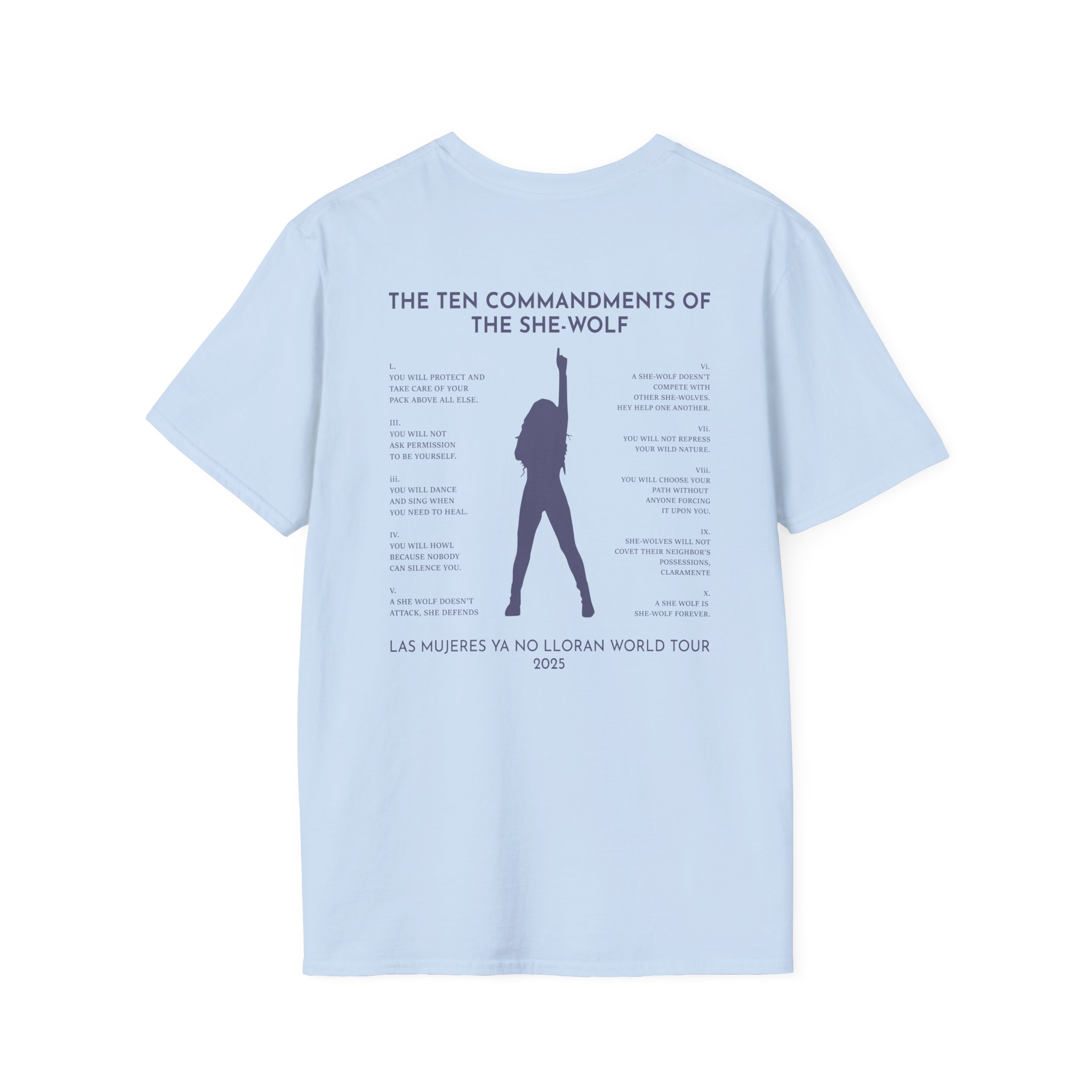 Shakira Commandments Unisex Softstyle T-Shirt