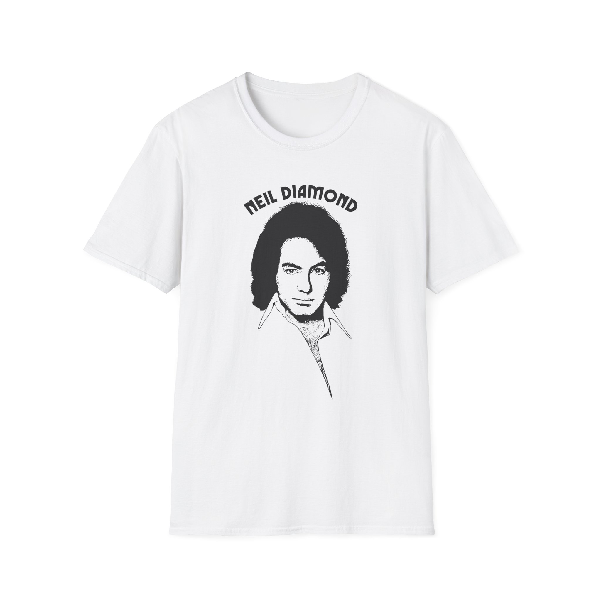 Neil Diamond Photo Unisex Softstyle T-Shirt